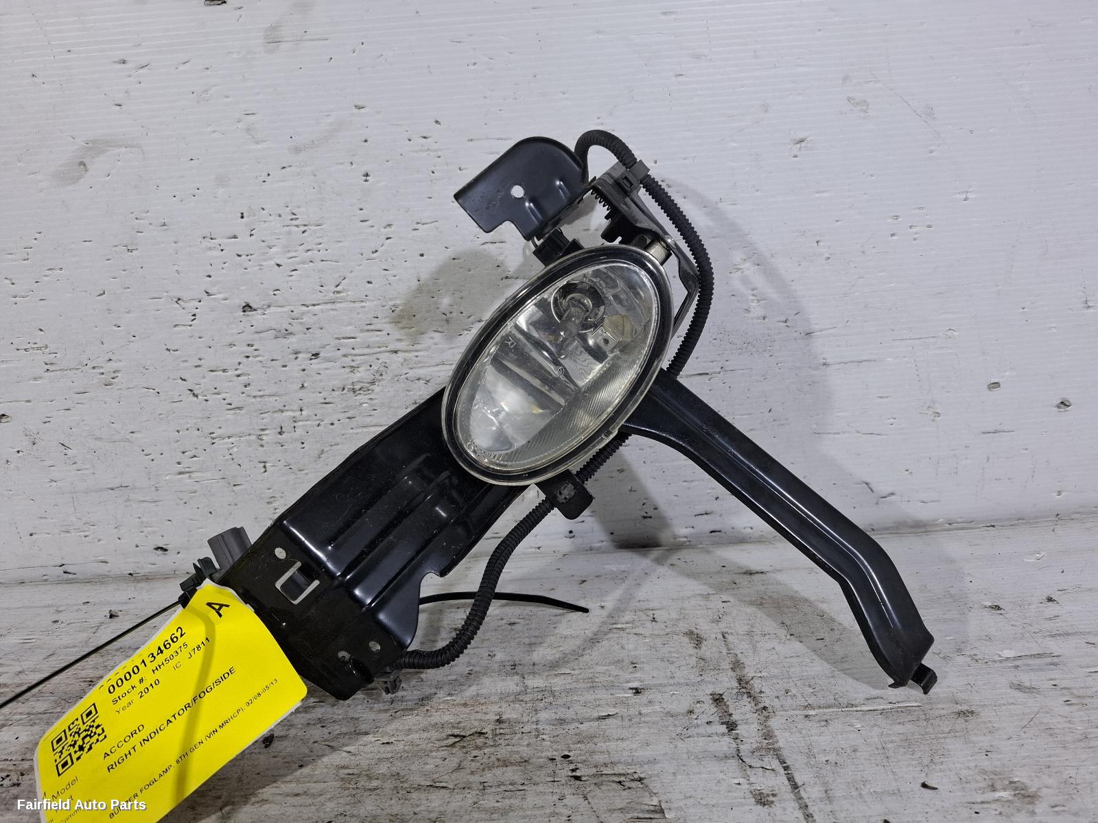 2008-2013 Honda Accord Right Indicator Fog Side