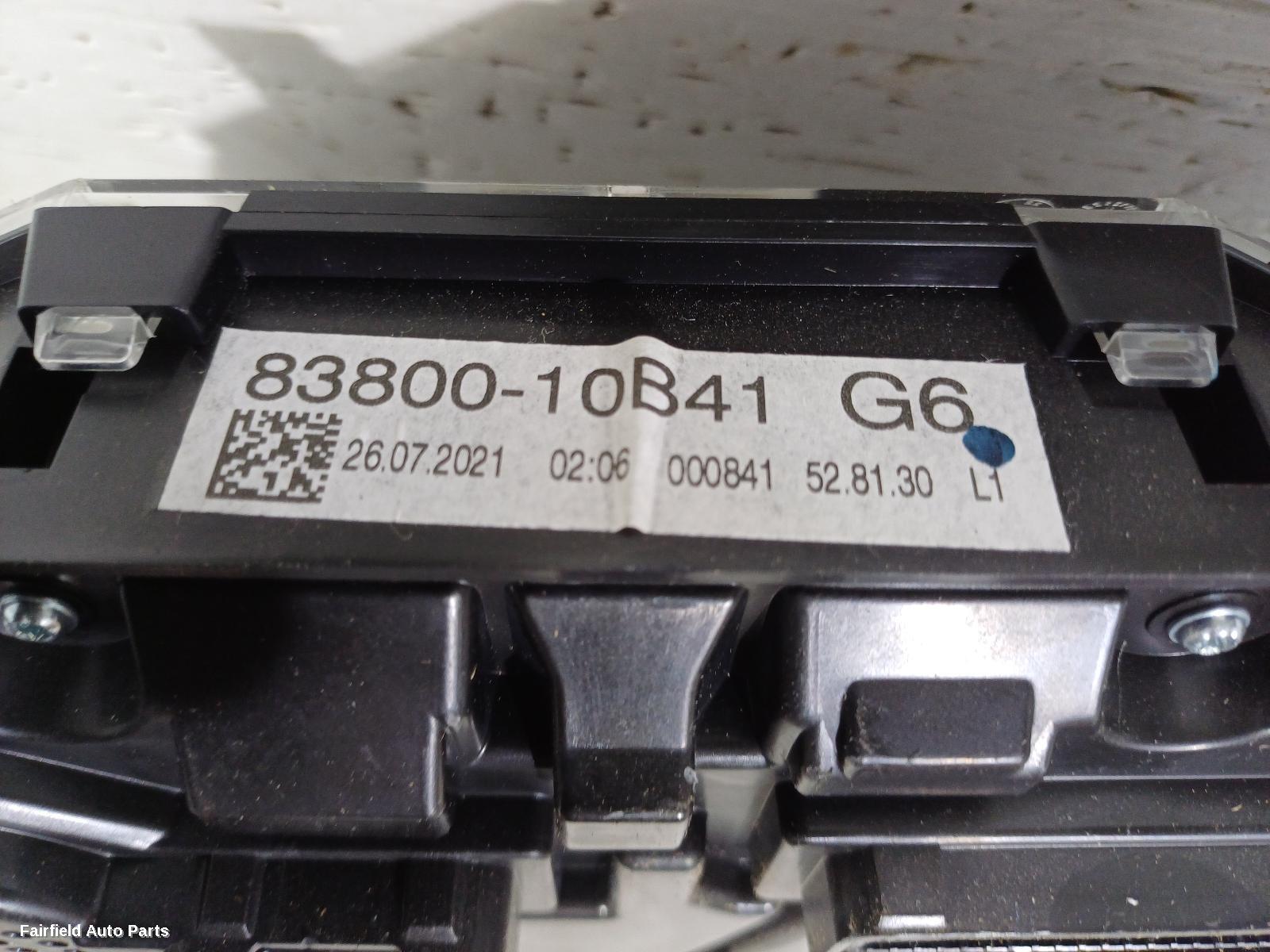 2016-2023 Toyota C-hr Instrument Cluster