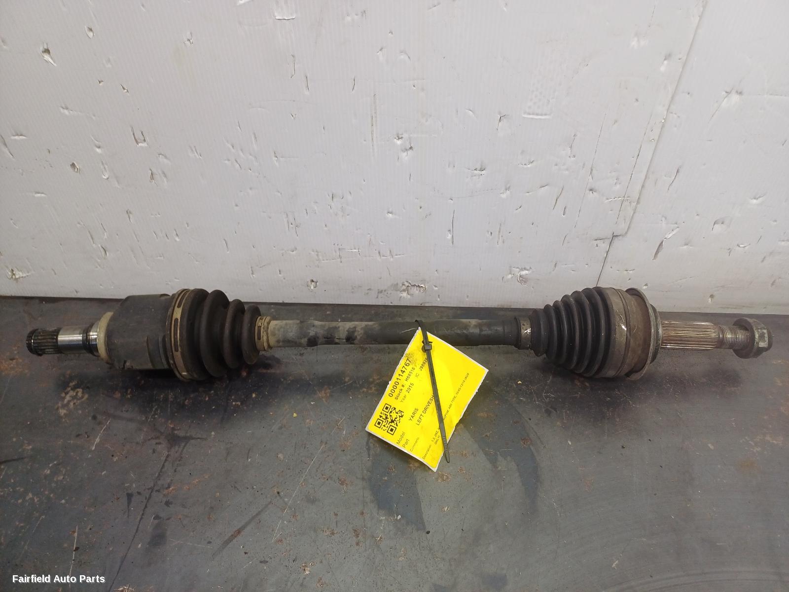 2005-2019 Toyota Yaris Left Driveshaft