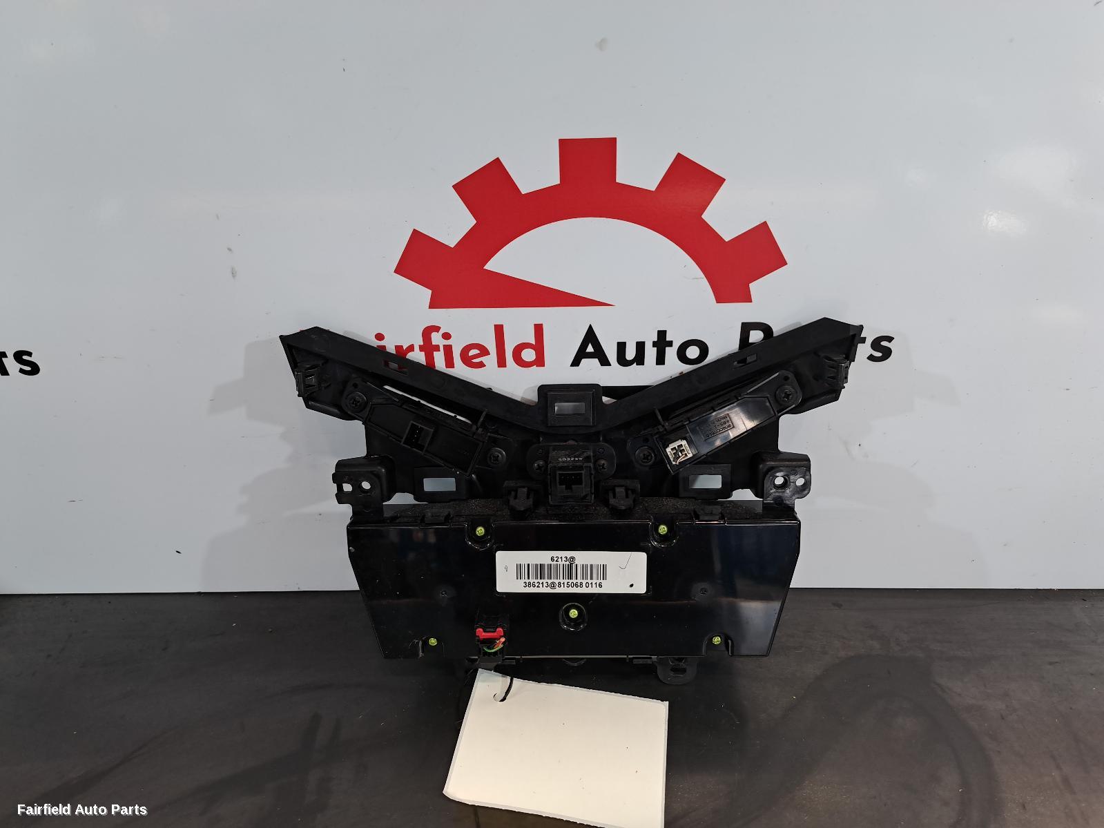 2011-2017 Holden Cruze Heater Ac Controls