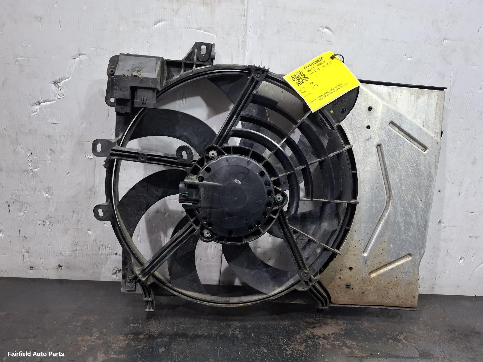 2017-2024 Citroen C3 Fan