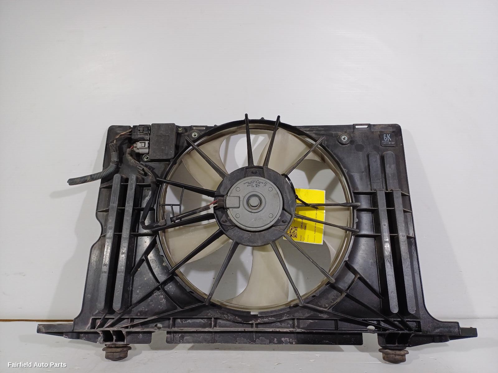 2007-2013 Toyota Corolla Fan