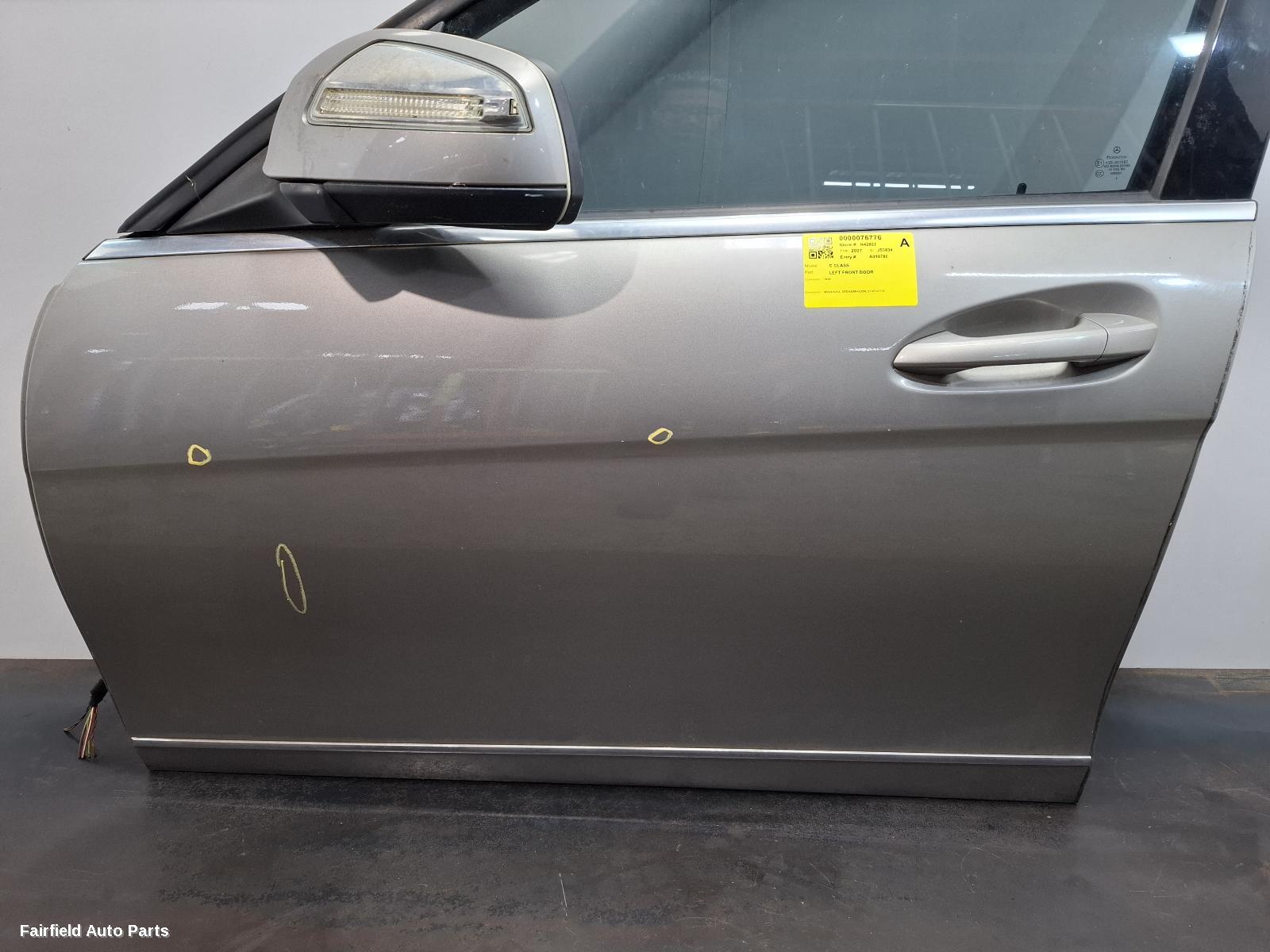 2007-2014 Mercedes C Class Left Front Door
