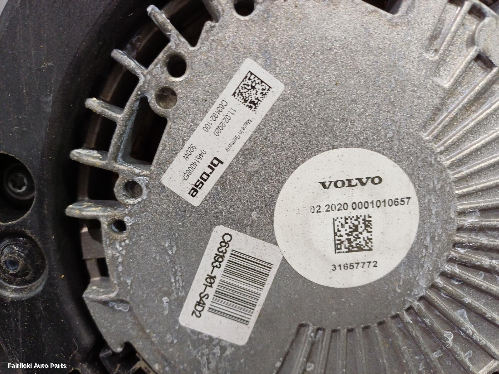 2015-2021 Volvo Xc90 Fan