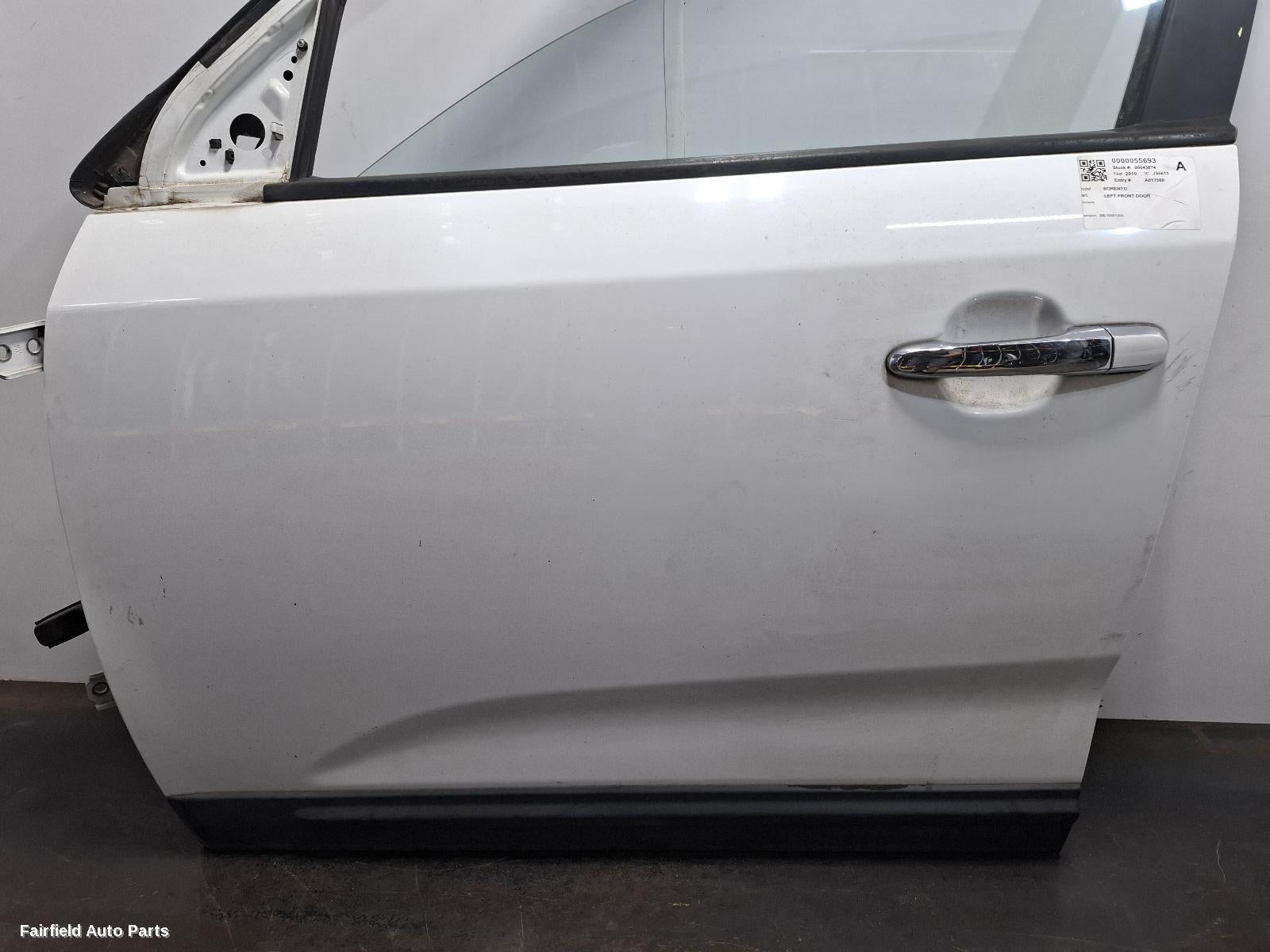 2009-2014 Kia Sorento Left Front Door
