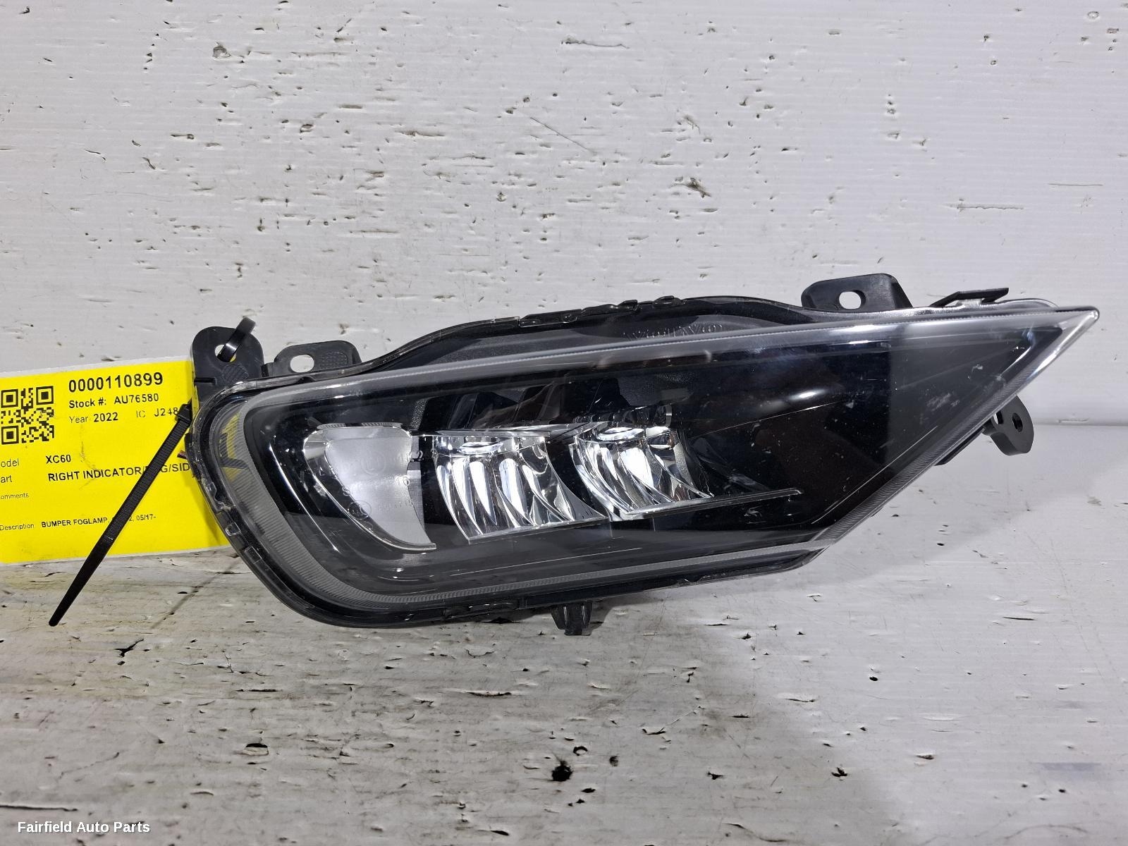 2017-2025 Volvo Xc60 Right Indicator Fog Side