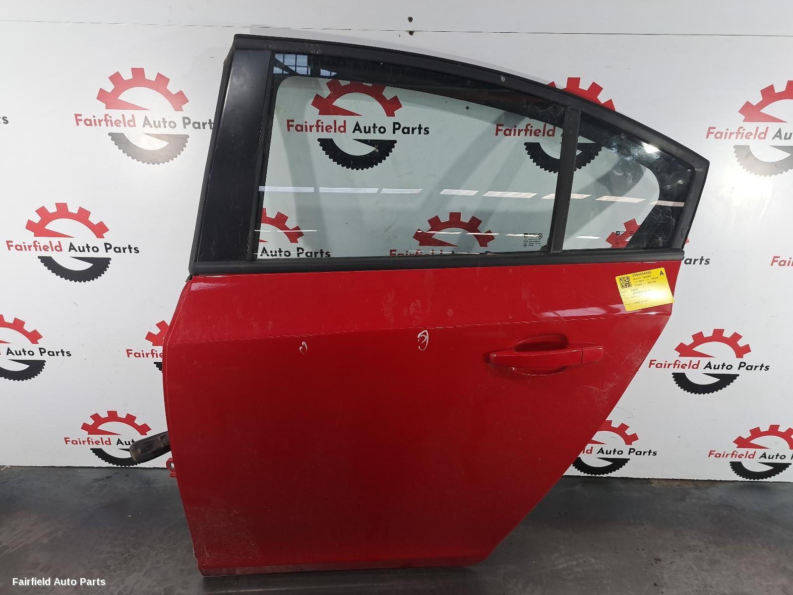 2011-2017 Holden Cruze Left Rear Door Sliding