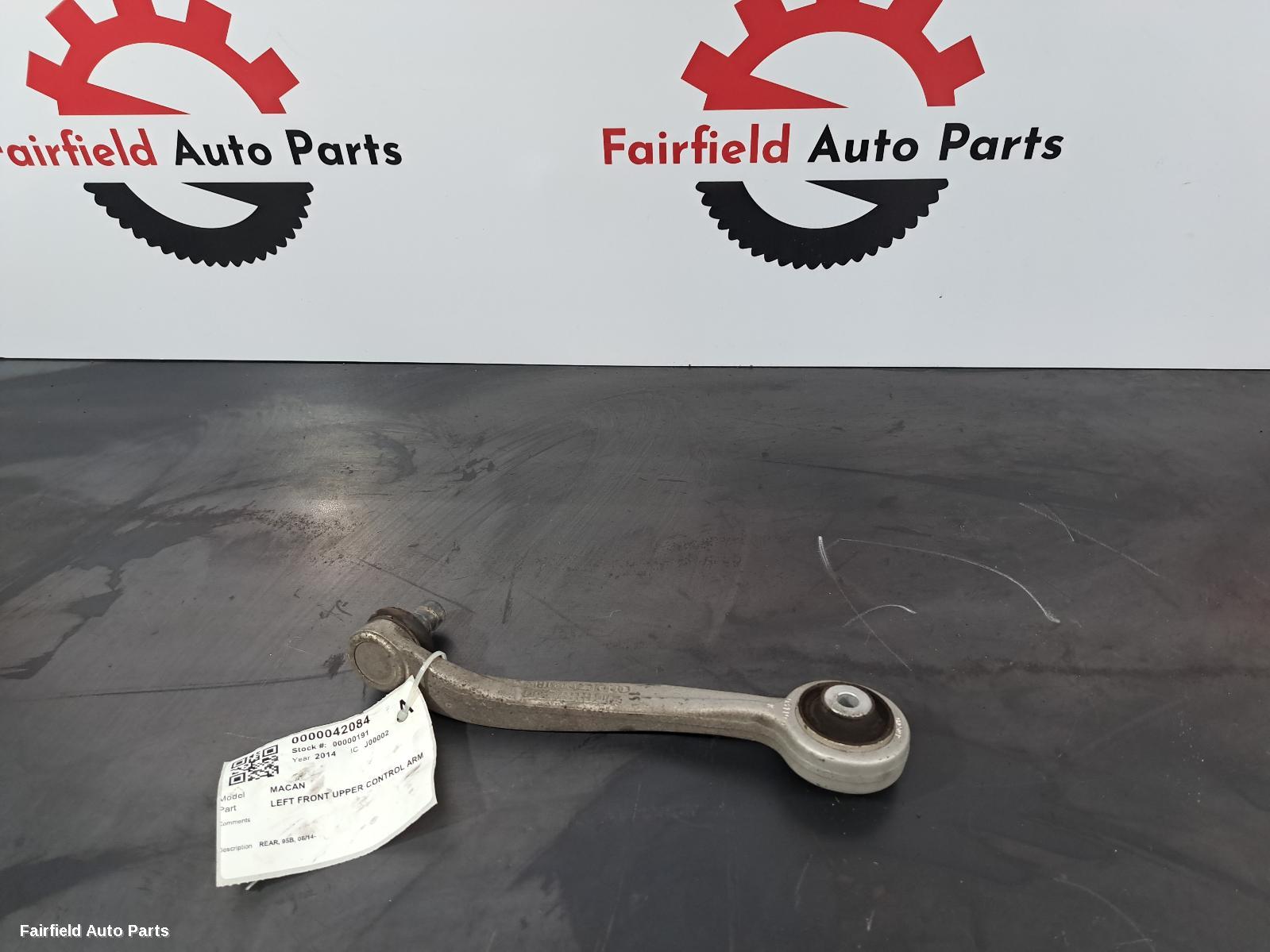 2014-2024 Porsche Macan Left Front Upper Control Arm