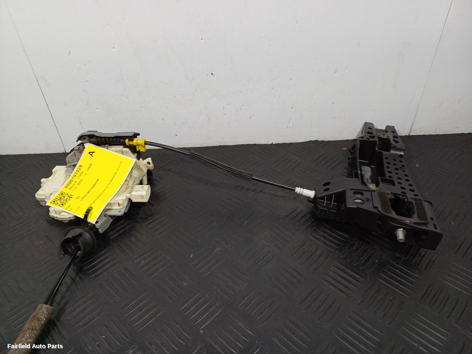 2012-2018 Audi Q3 Door Boot Gate Lock