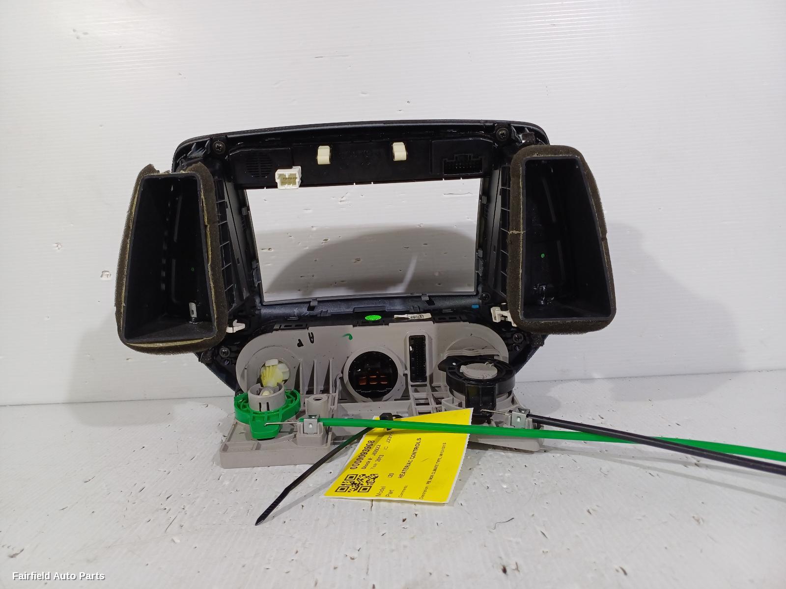 2012-2015 Hyundai I20 Heater Ac Controls
