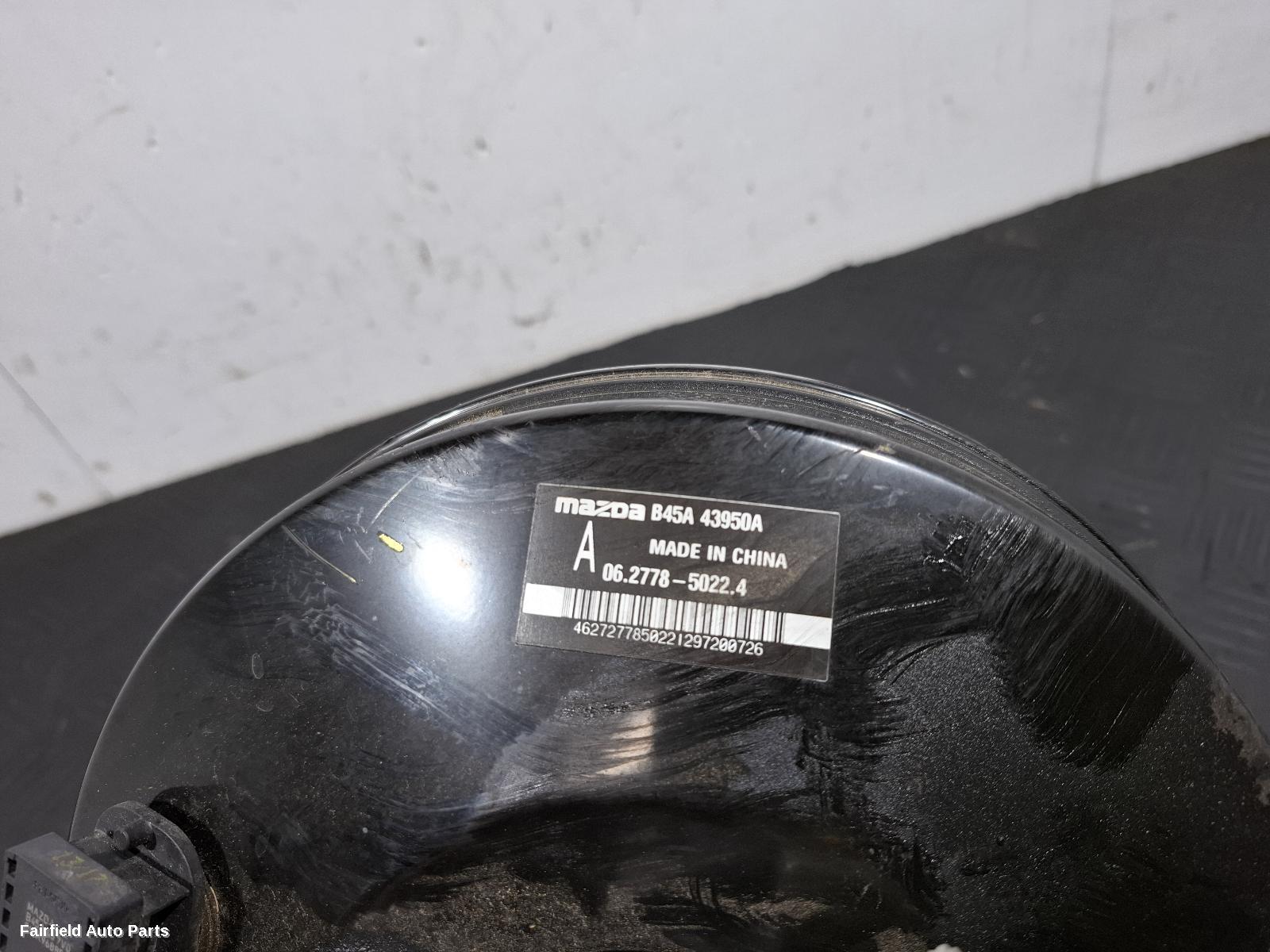 2016-2019 Mazda 3 Brake Booster