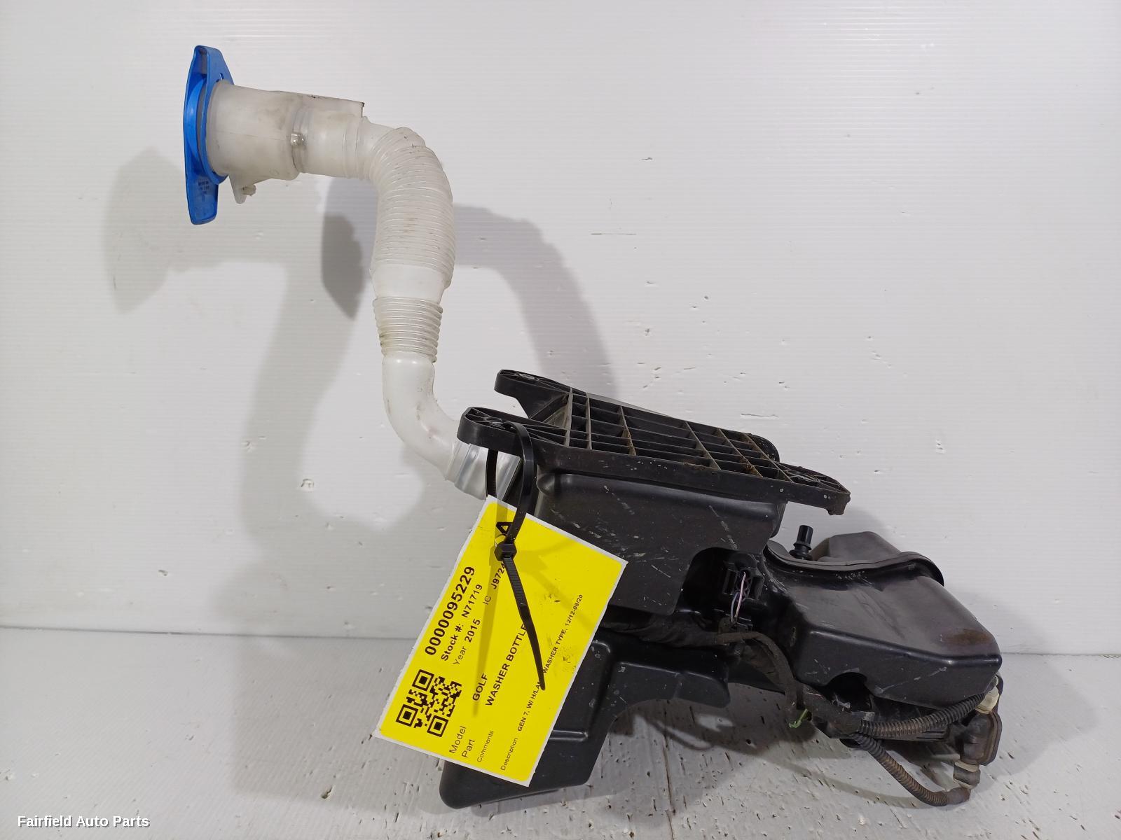 2012-2020 Volkswagen Golf Washer Bottle