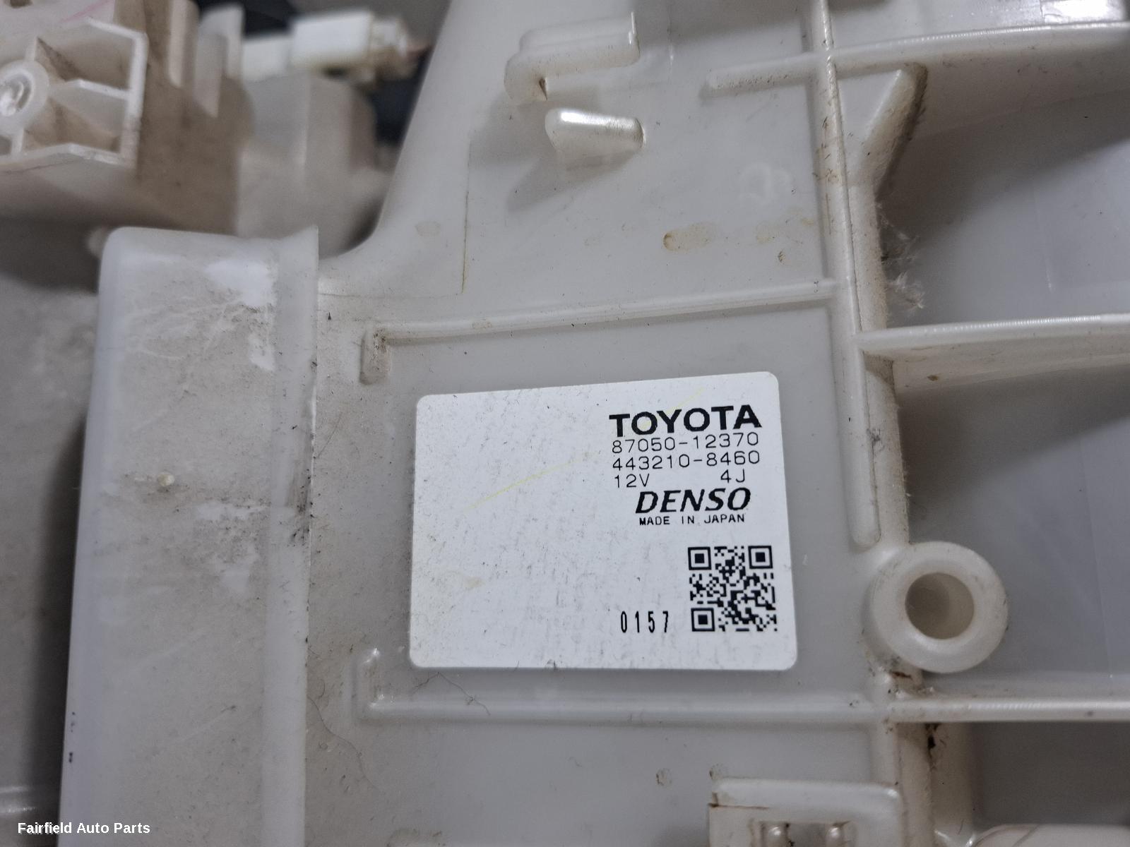2007-2013 Toyota Corolla Heater Core Box