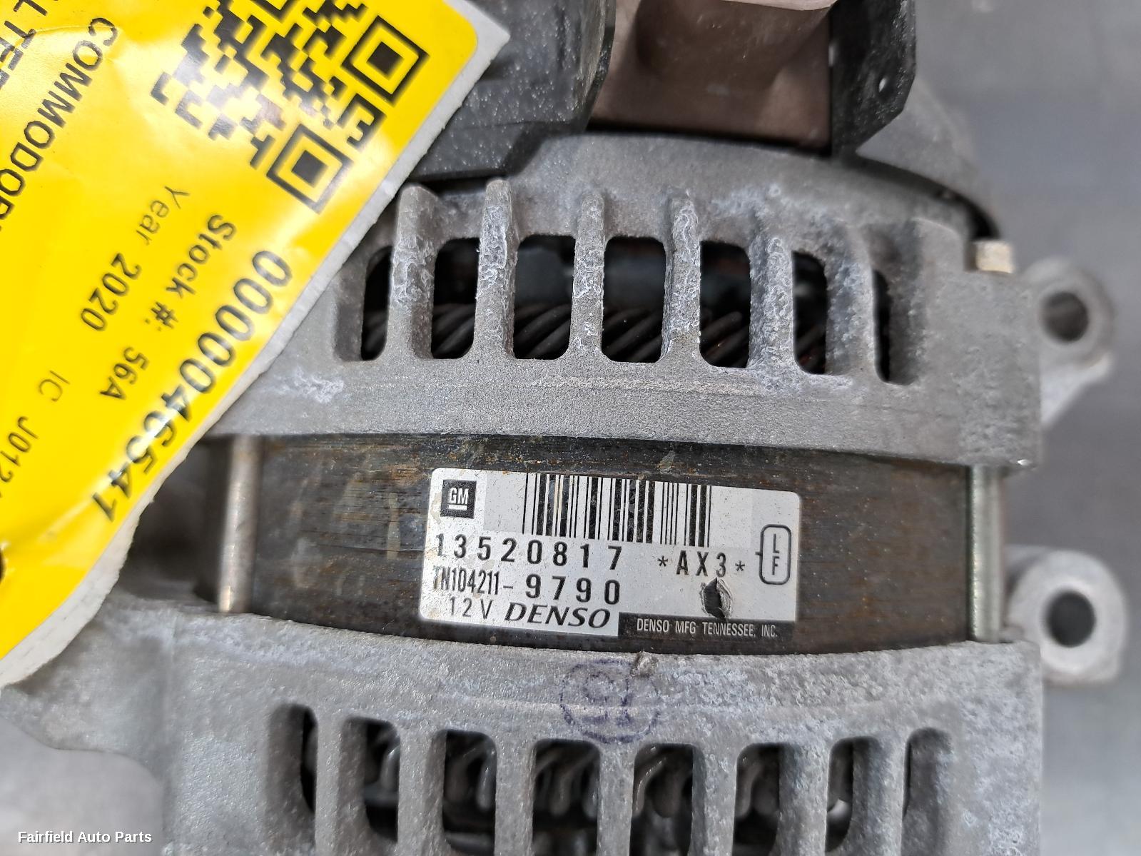 2017-2020 Holden Commodore Alternator