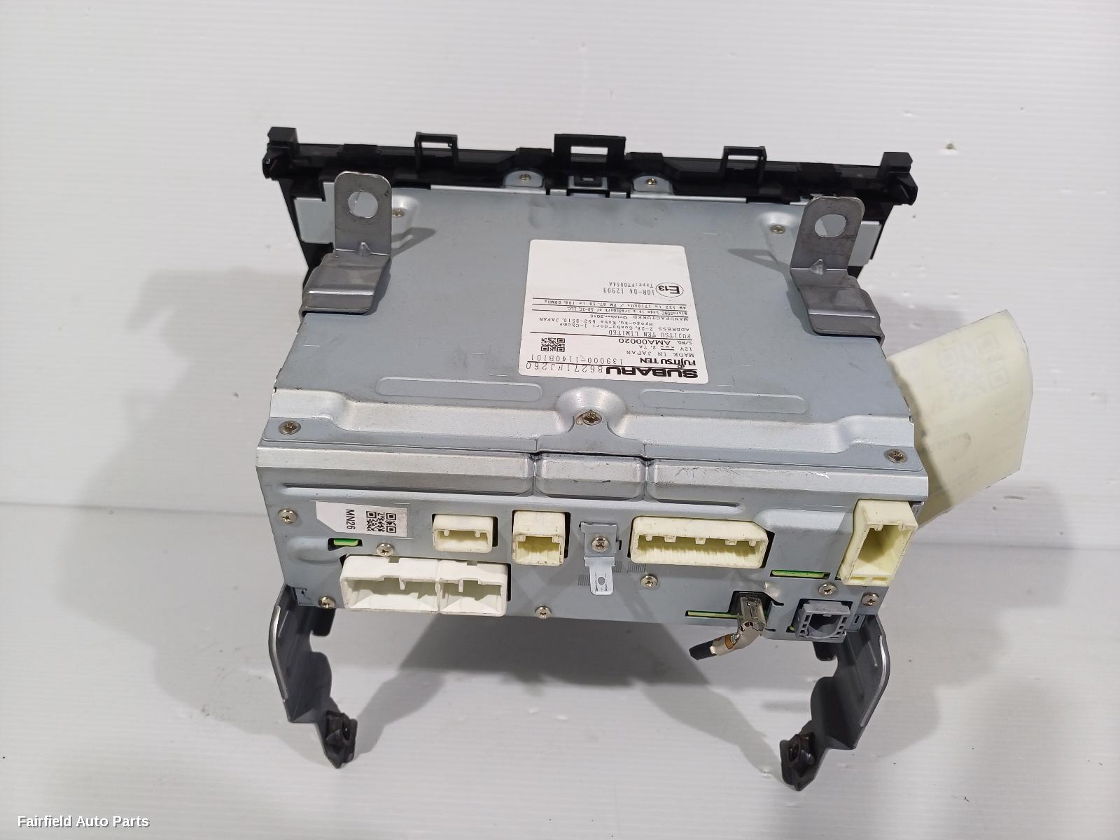 2011-2017 Subaru Impreza Radio Cd Dvd Sat Tv