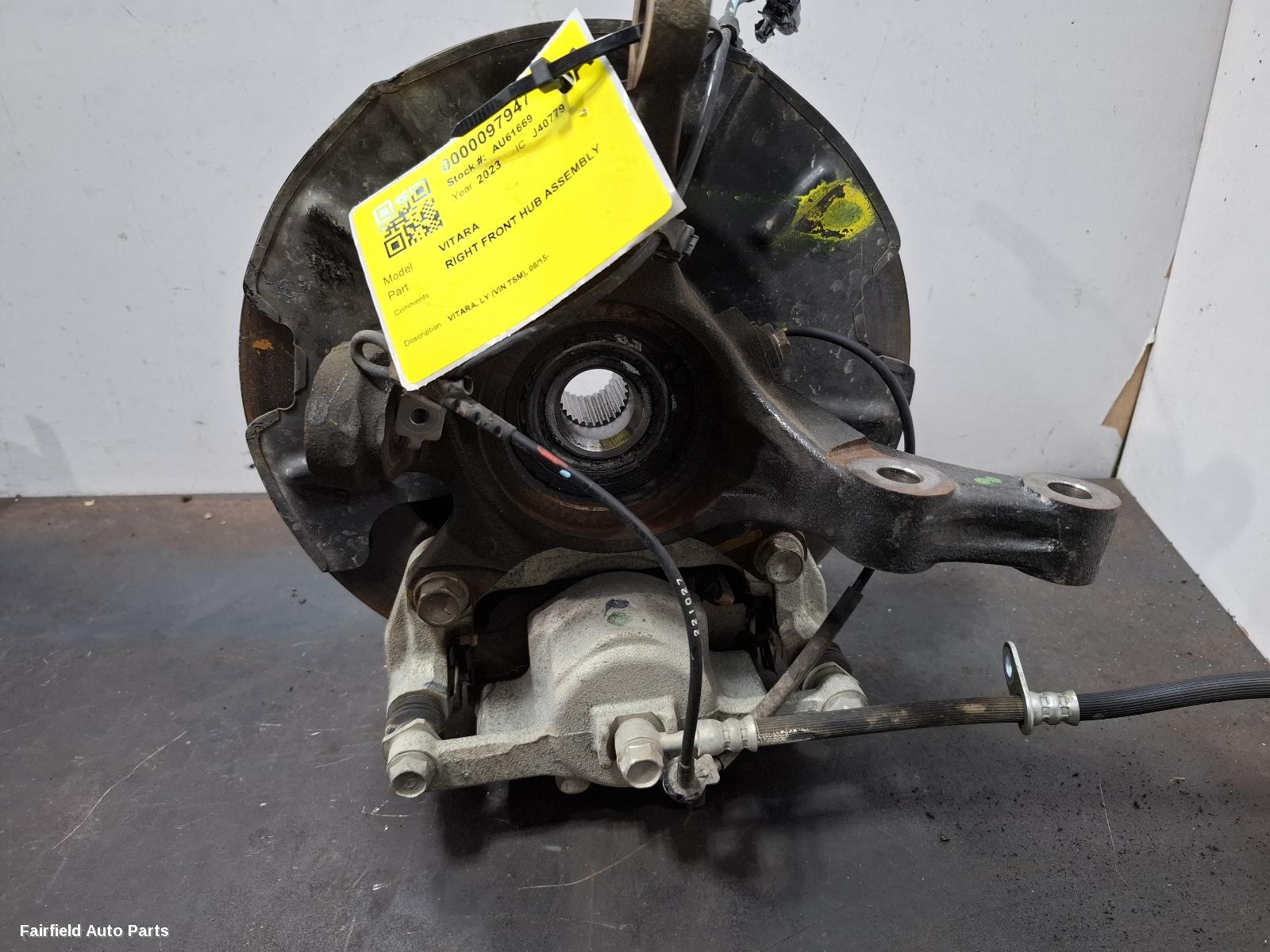 2015-2026 Suzuki Vitara Right Front Hub Assembly