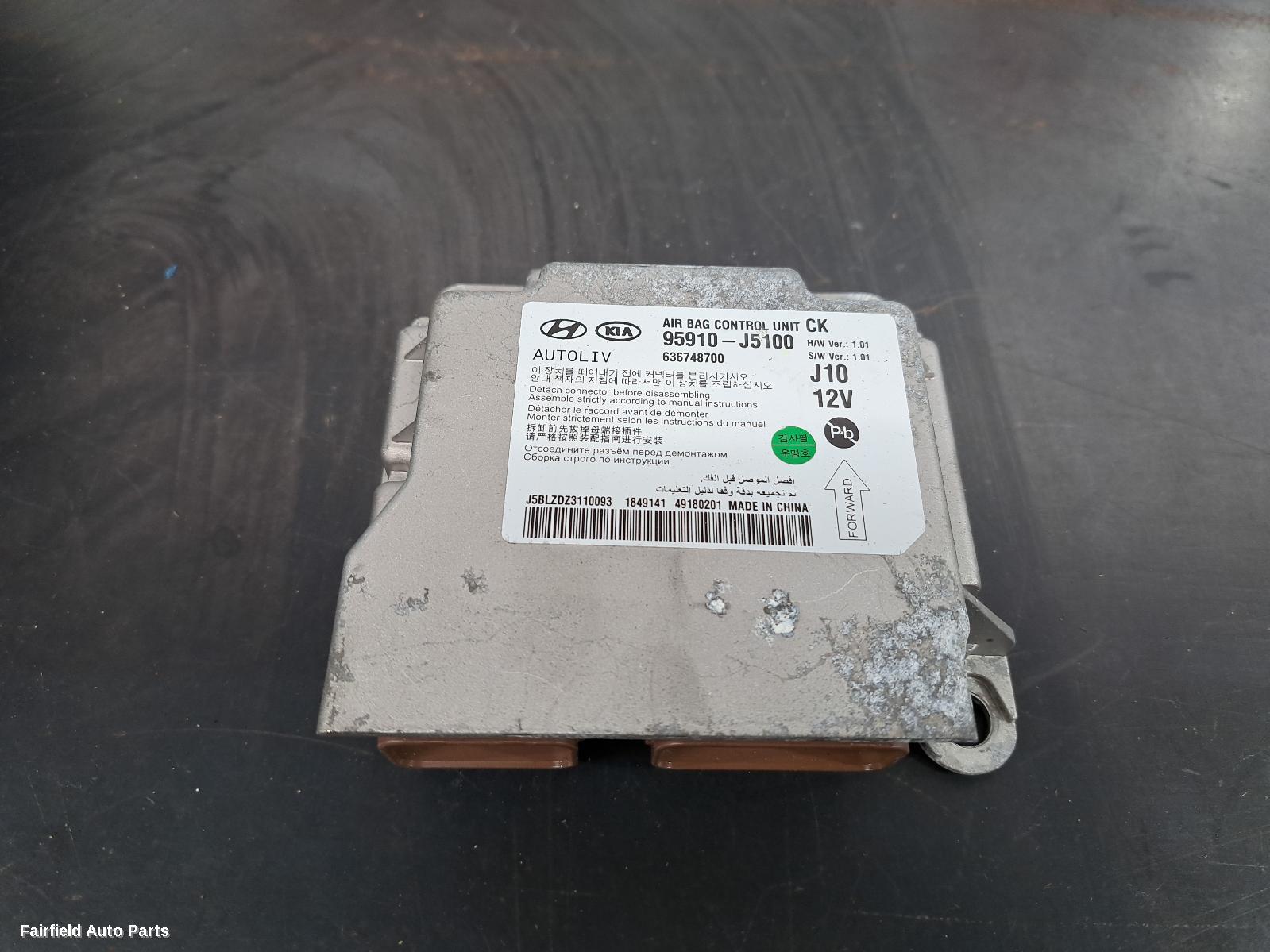 2017-2023 Kia Stinger Airbag Module Sensor