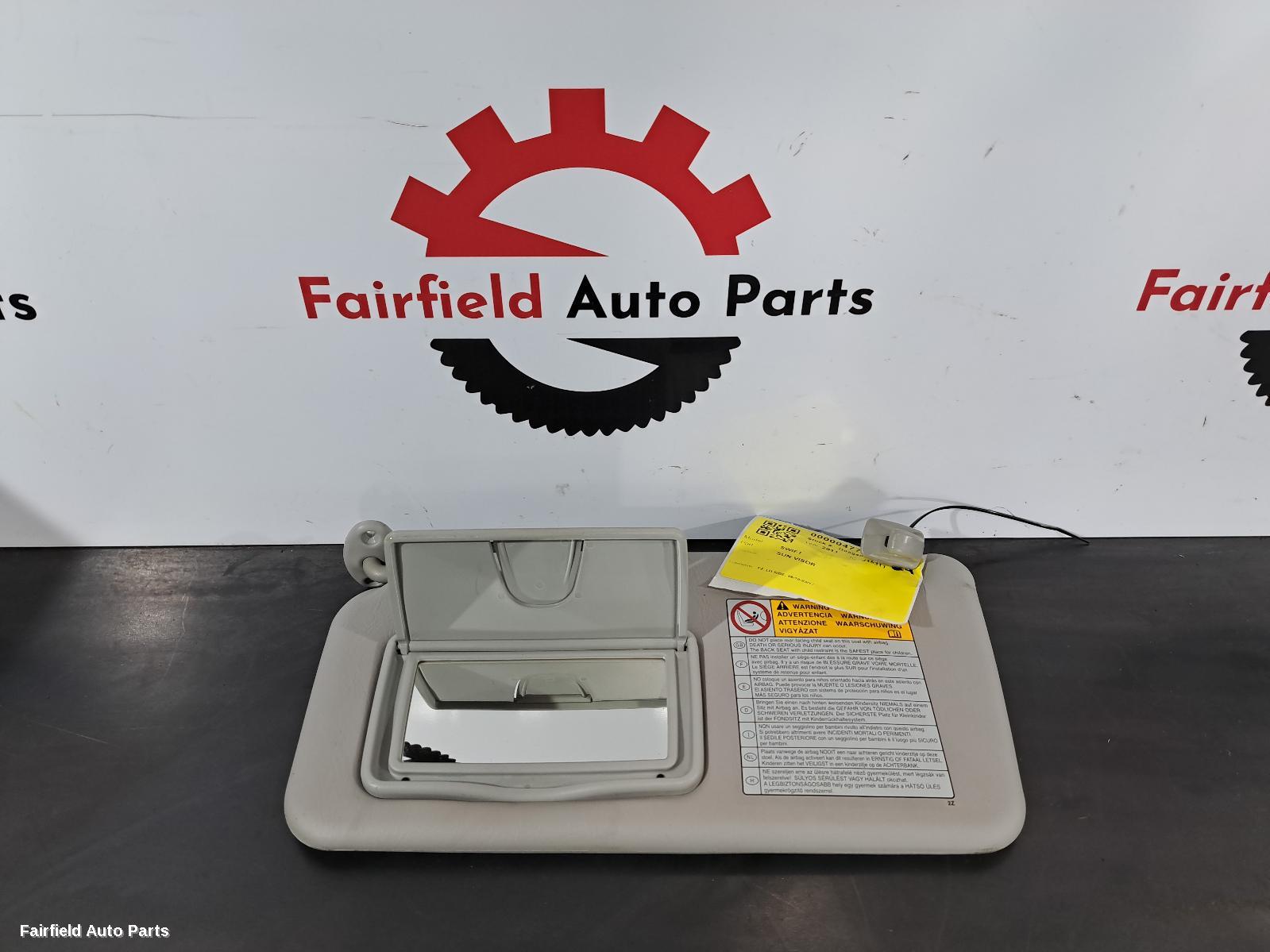 2010-2017 Suzuki Swift Sunvisor