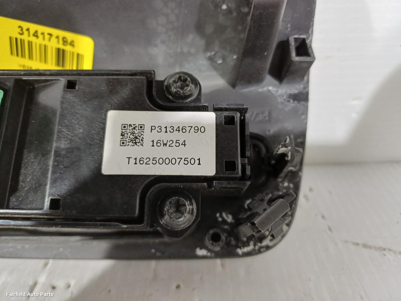 2015-2026 Volvo Xc90 Heater Ac Controls