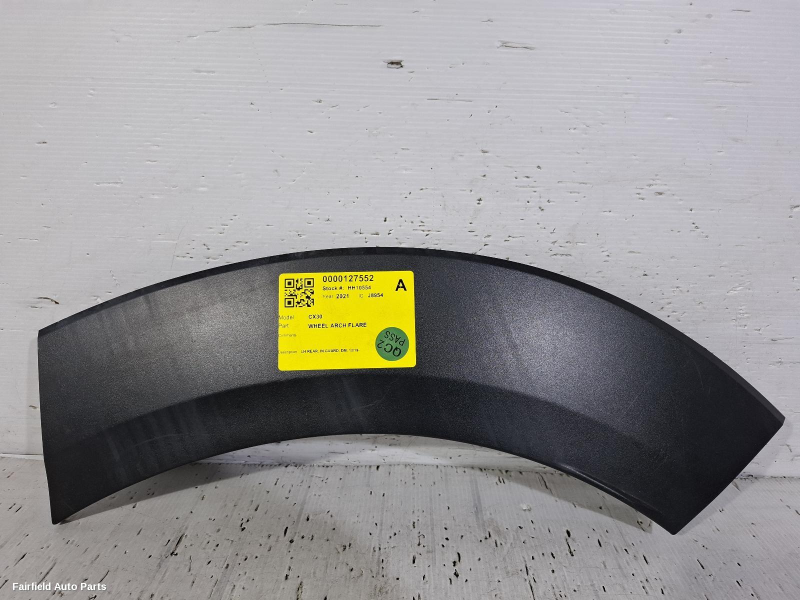 2019-2025 Mazda Cx30 Wheel Arch Flare