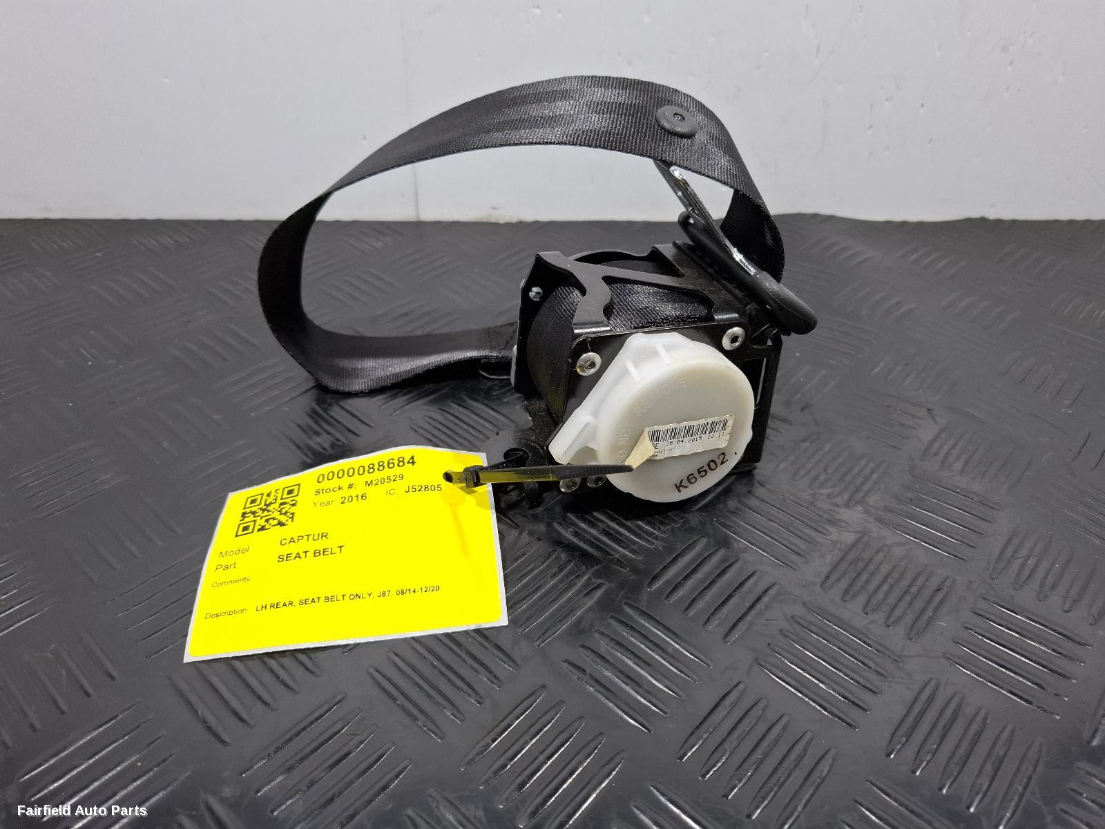 2014-2020 Renault Captur Seatbelt Stalk