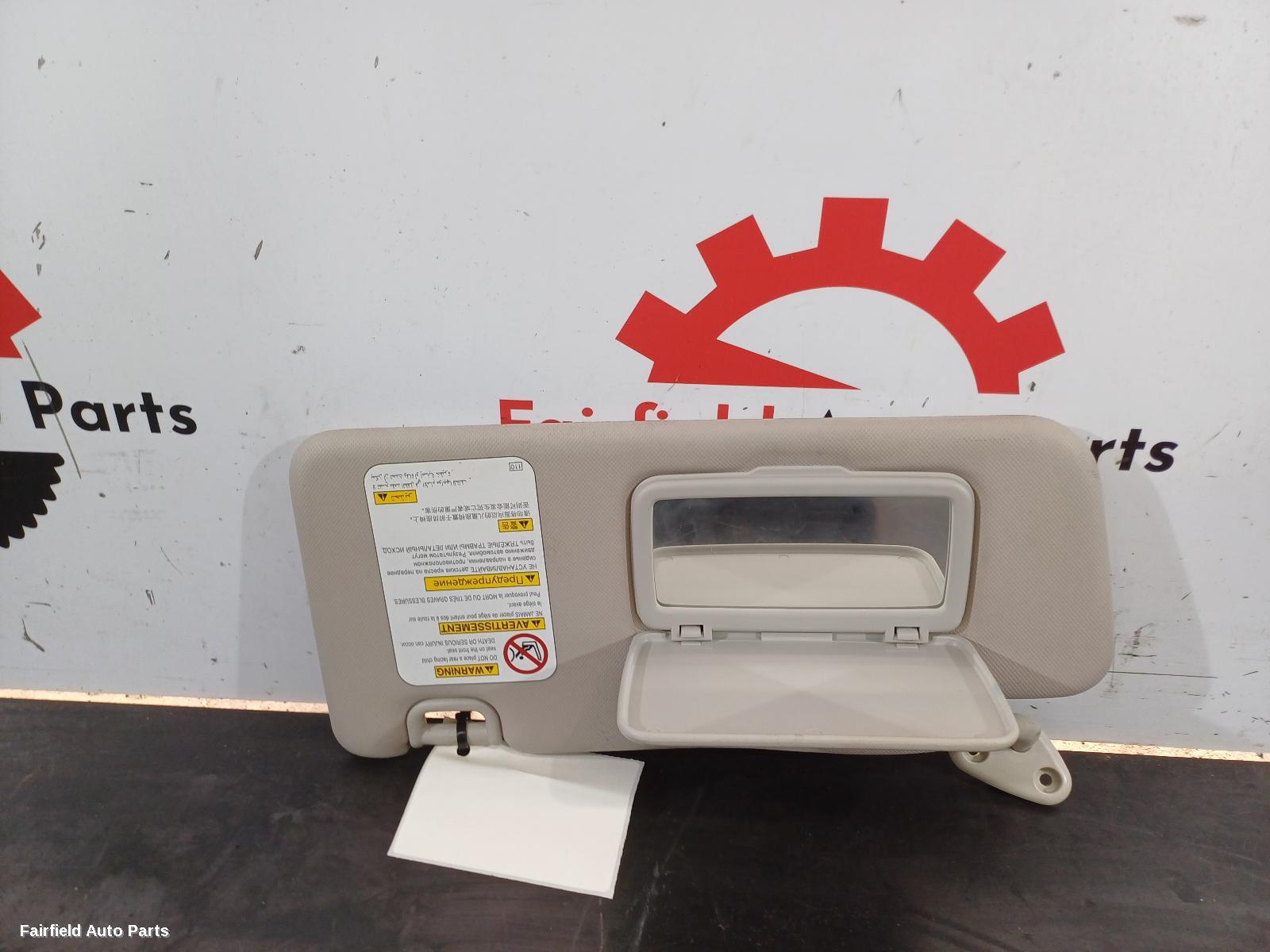 2011-2014 Subaru Xv Sunvisor