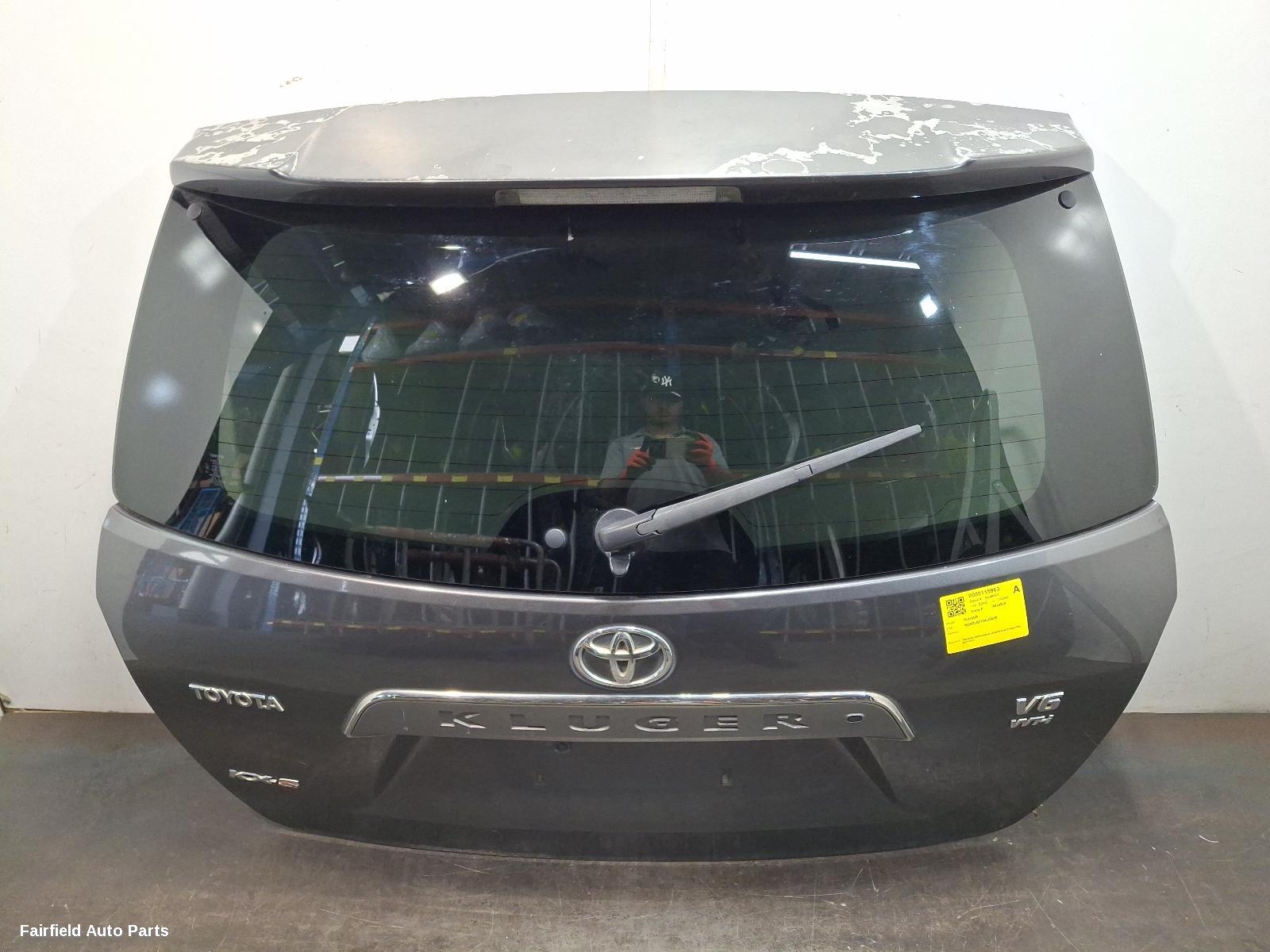 2007-2014 Toyota Kluger Bootlid Tailgate