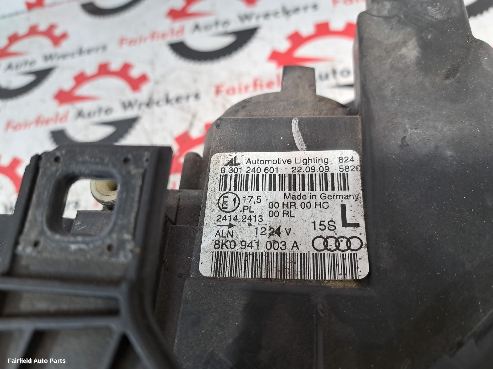 2008-2012 Audi A4 Left Headlamp