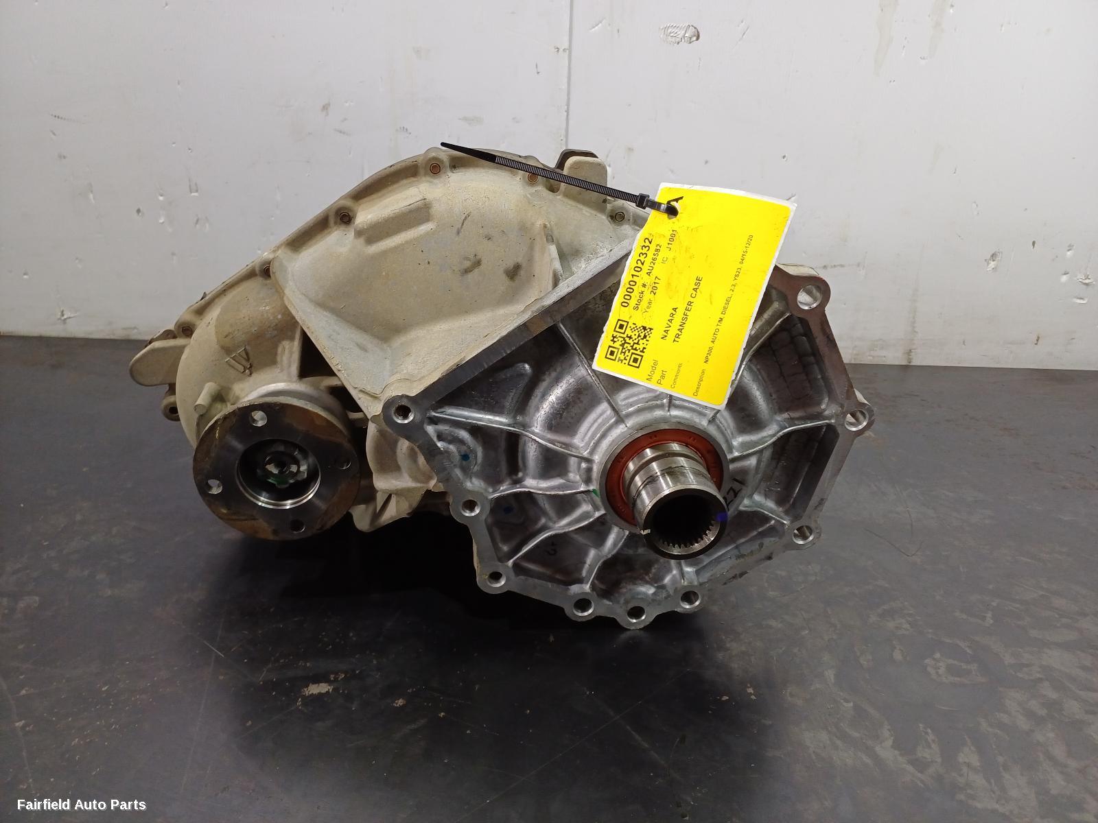 2015-2020 Nissan Navara Transfer Case