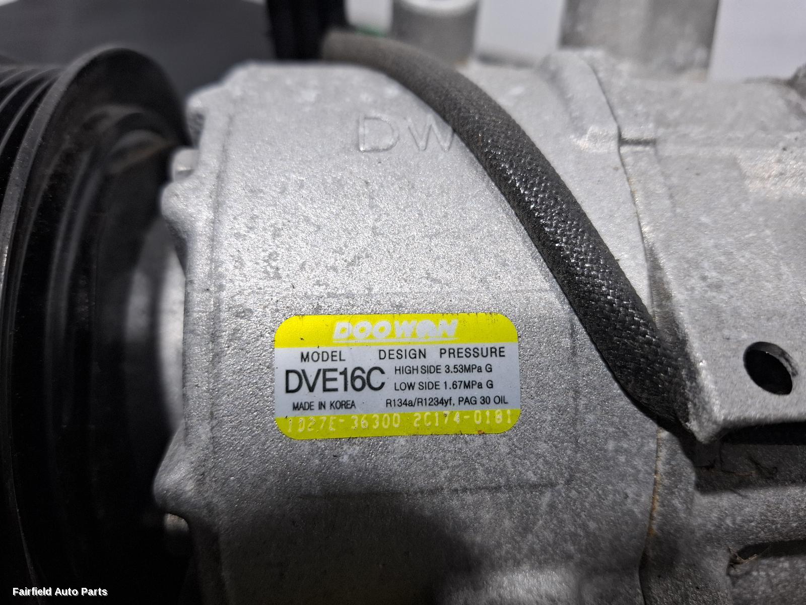 2021-2023 Hyundai Tucson A C Compressor