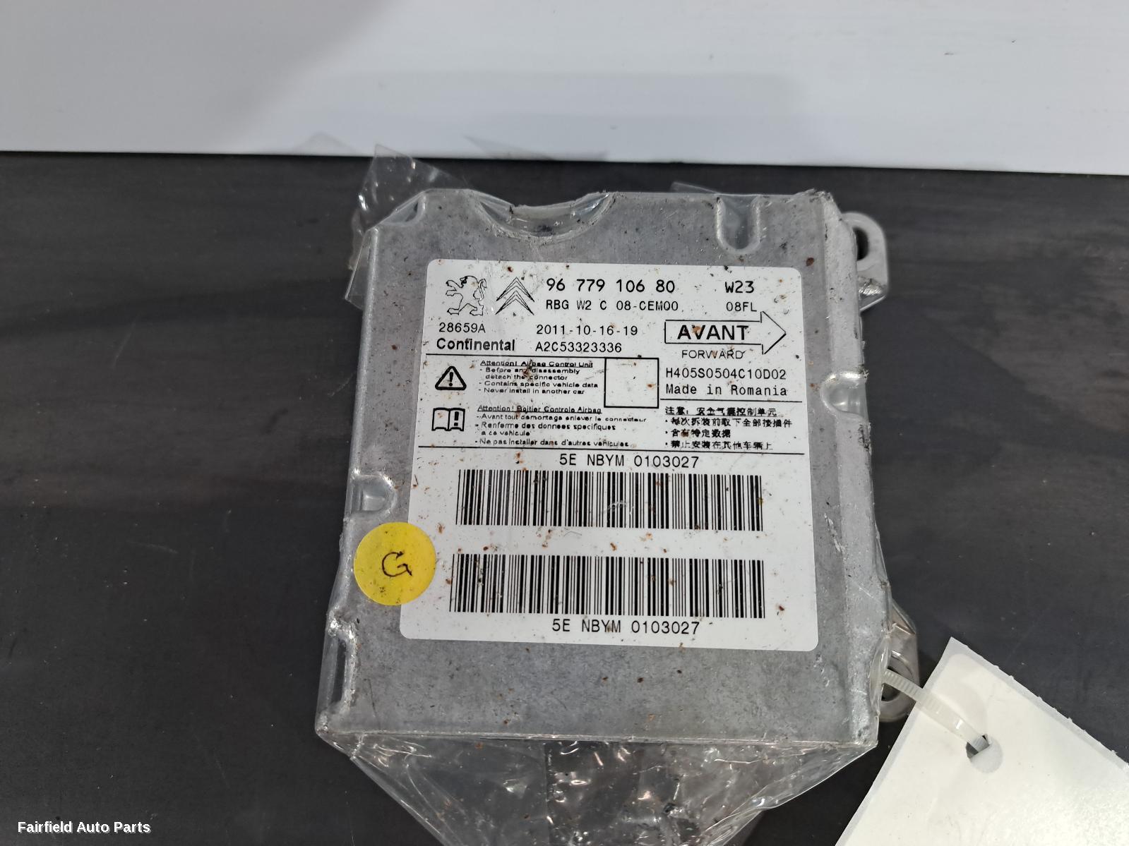 2011-2017 Peugeot 508 Airbag Module Sensor