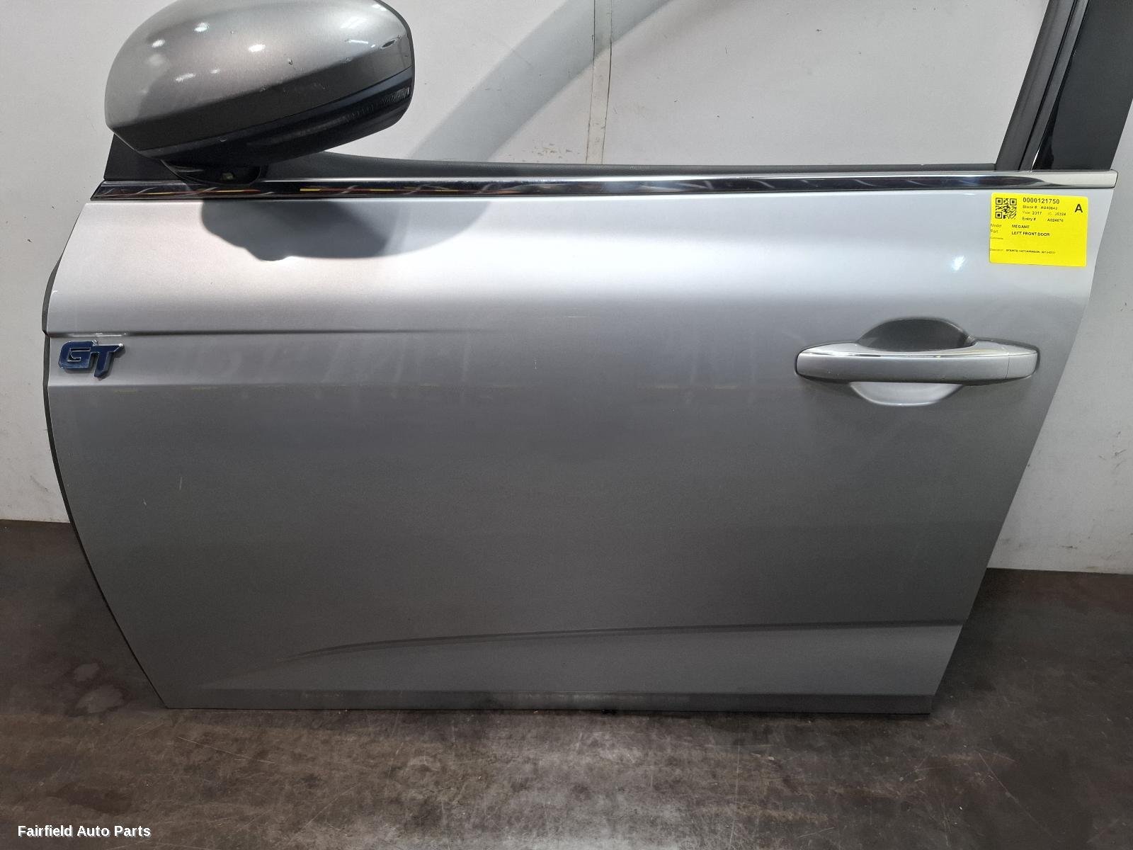 2016-2020 Renault Megane Left Front Door