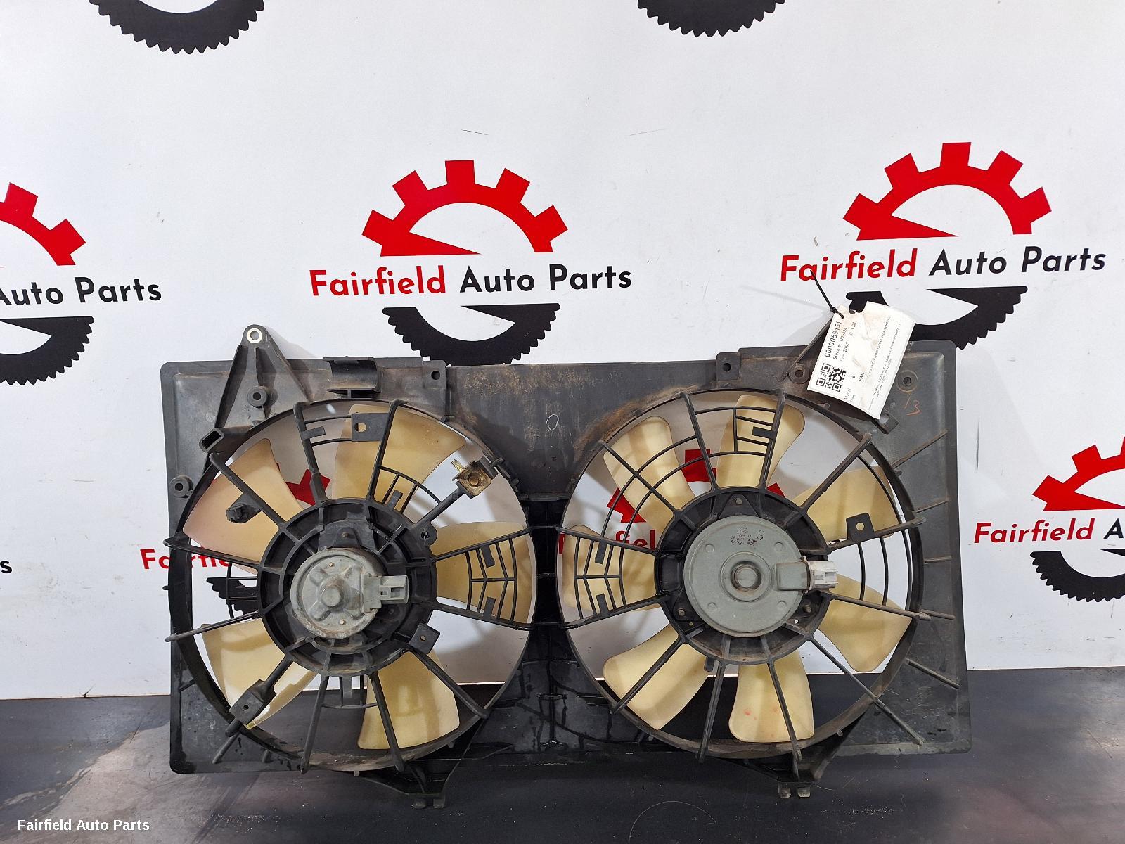 2005-2008 Mazda 6 Fan