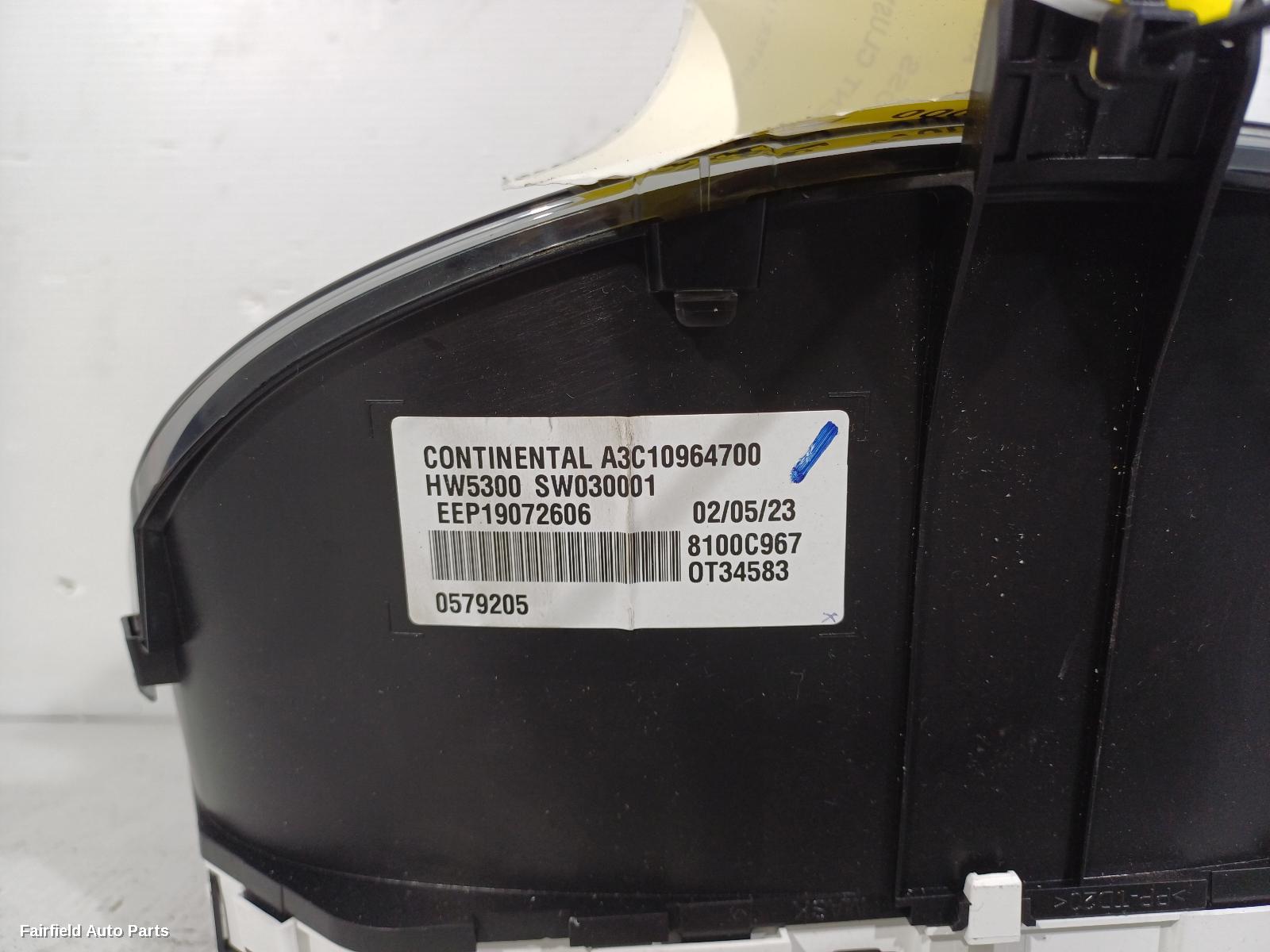 2020-2026 Mitsubishi Eclipse Cross Instrument Cluster