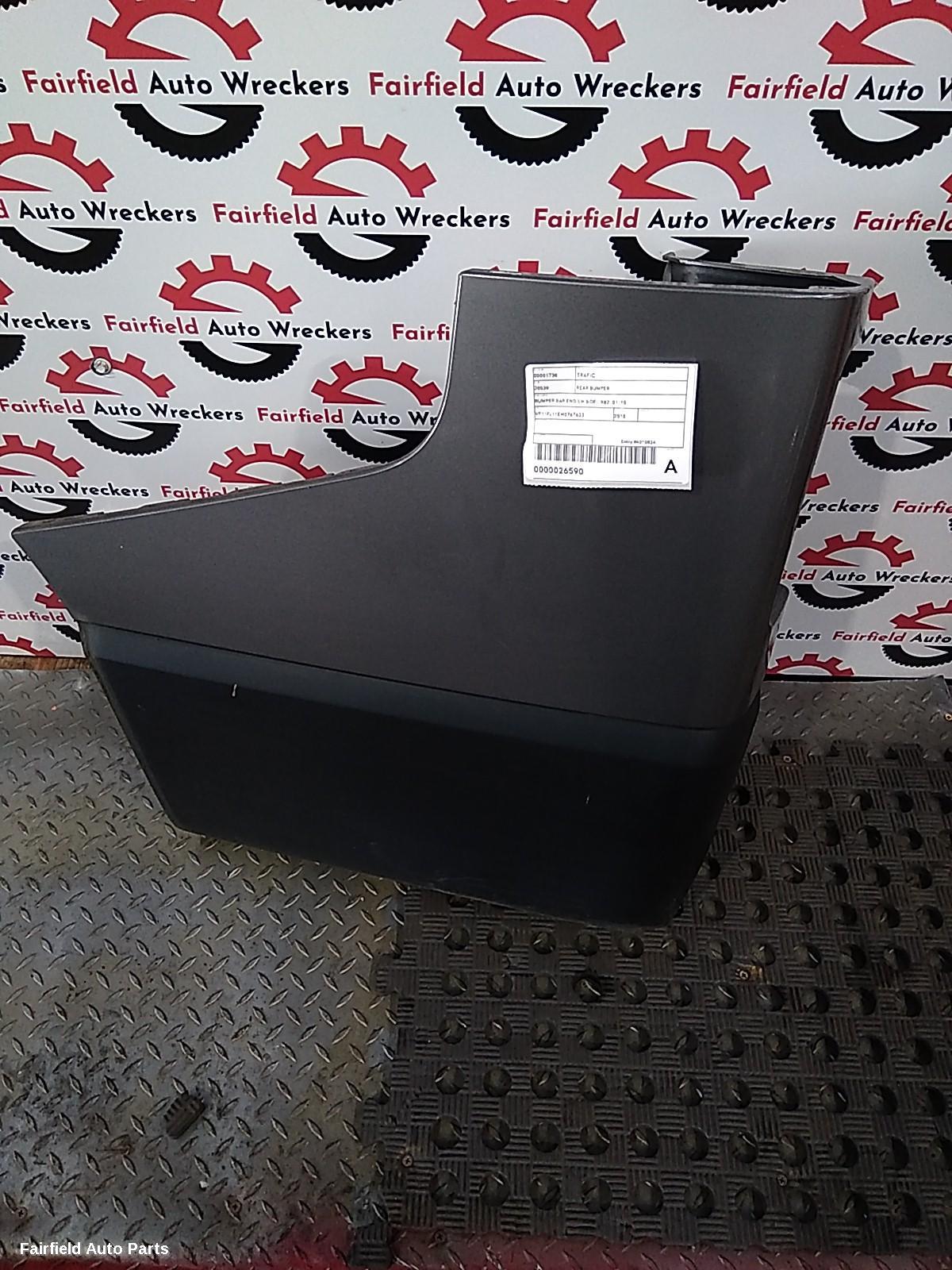 2015-2026 Renault Trafic Rear Bumper