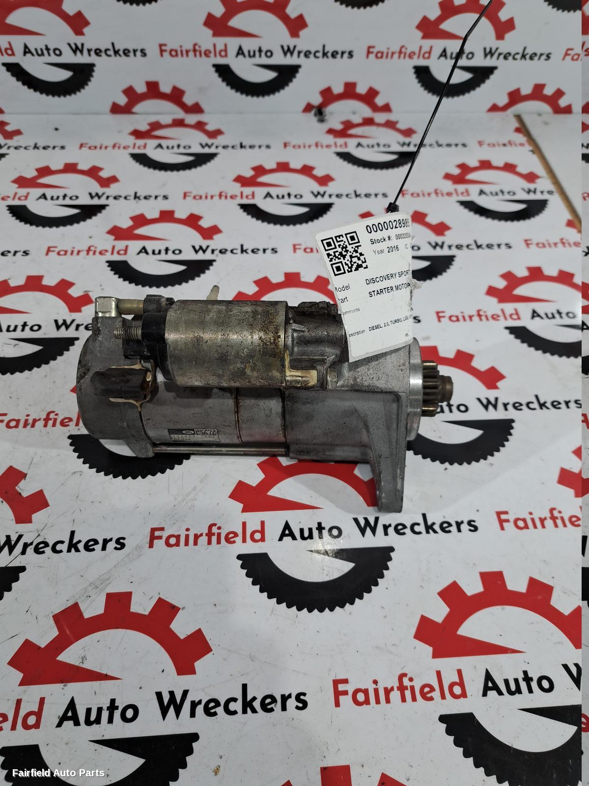 2016-2019 Land Rover Discovery Sport Starter
