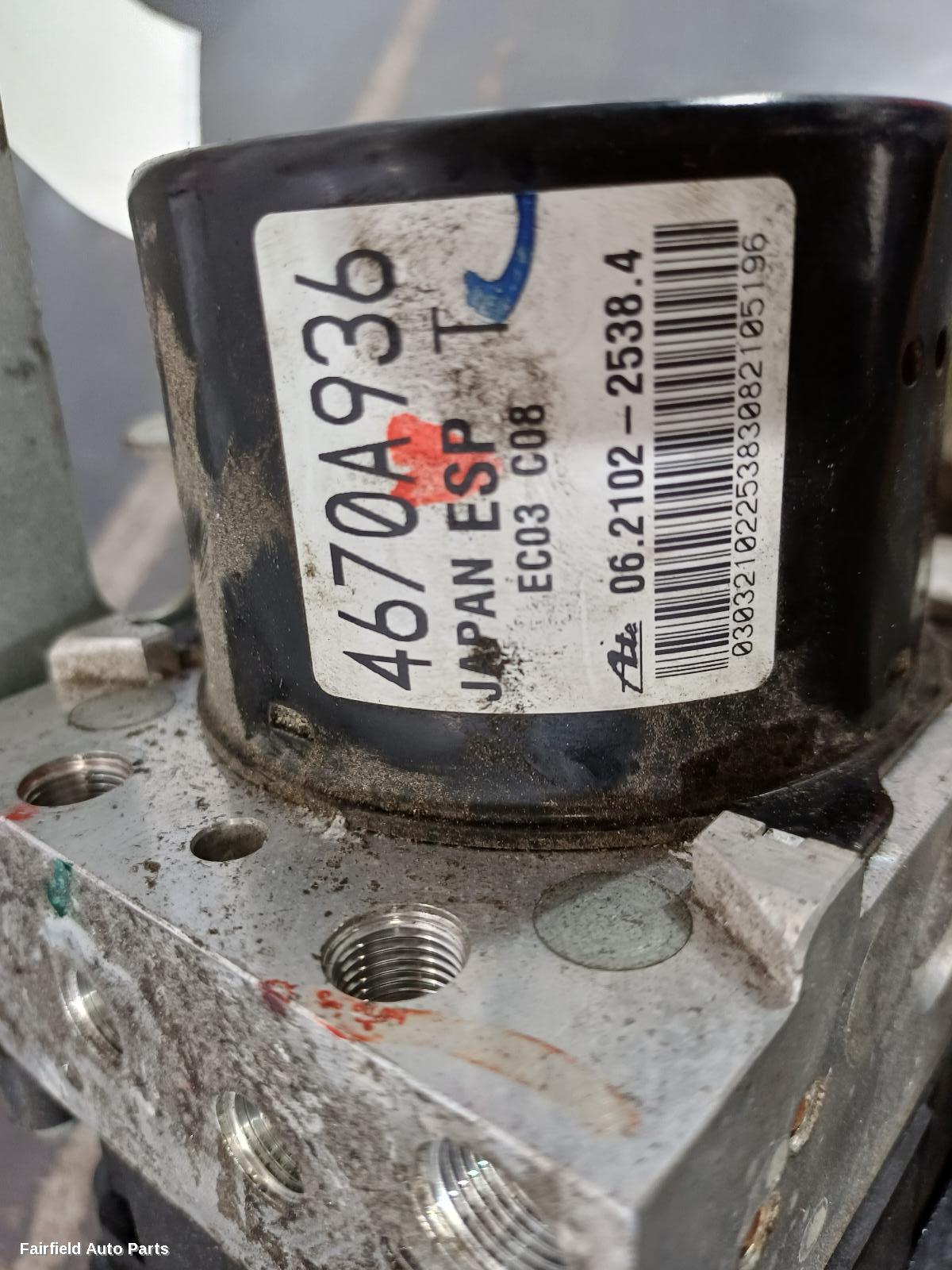 2012-2017 Peugeot 4008 Abs Pump Modulator