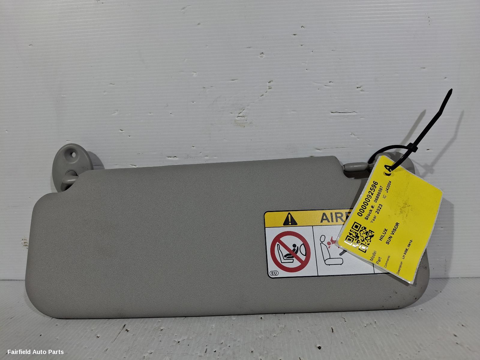 2015-2024 Toyota Hilux Sunvisor