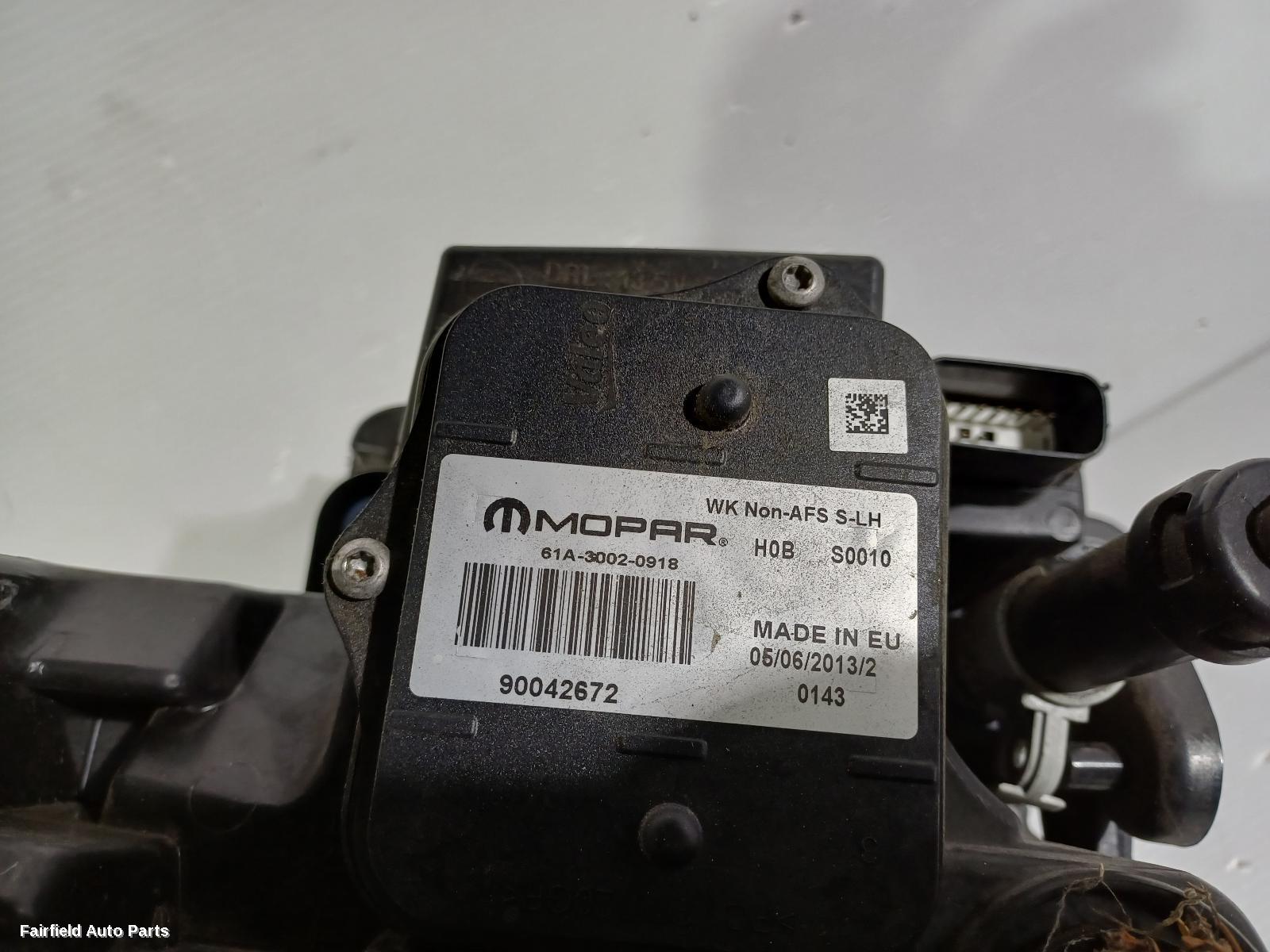 2013-2016 Jeep Grandcherokee Left Headlamp