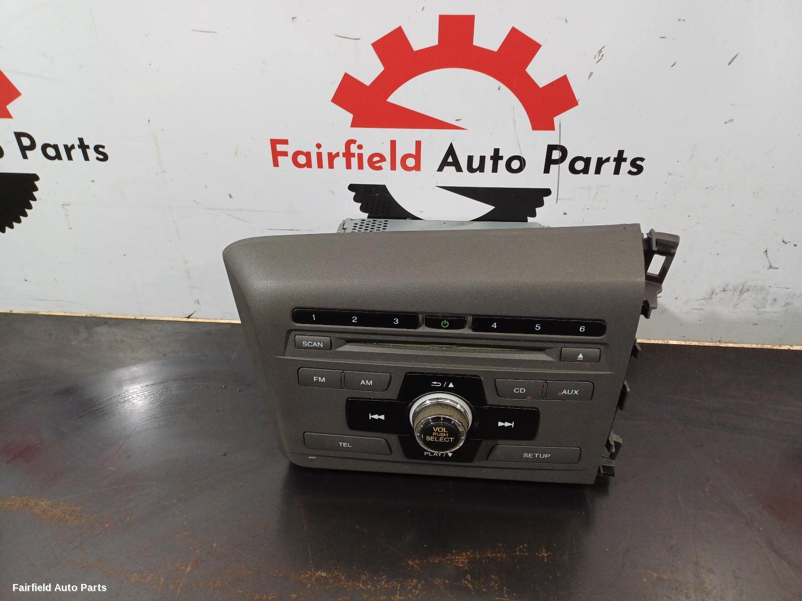 2012-2014 Honda Civic Radio Cd Dvd Sat Tv