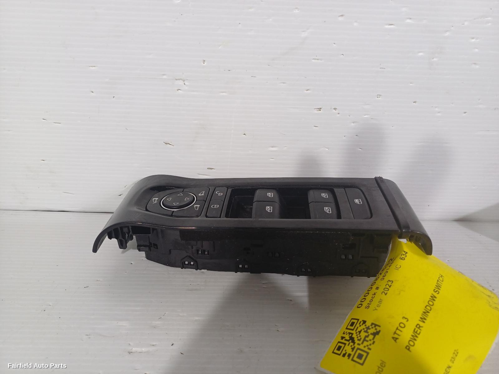 2022-2025 Byd Atto 3 Pwr Dr Wind Switch