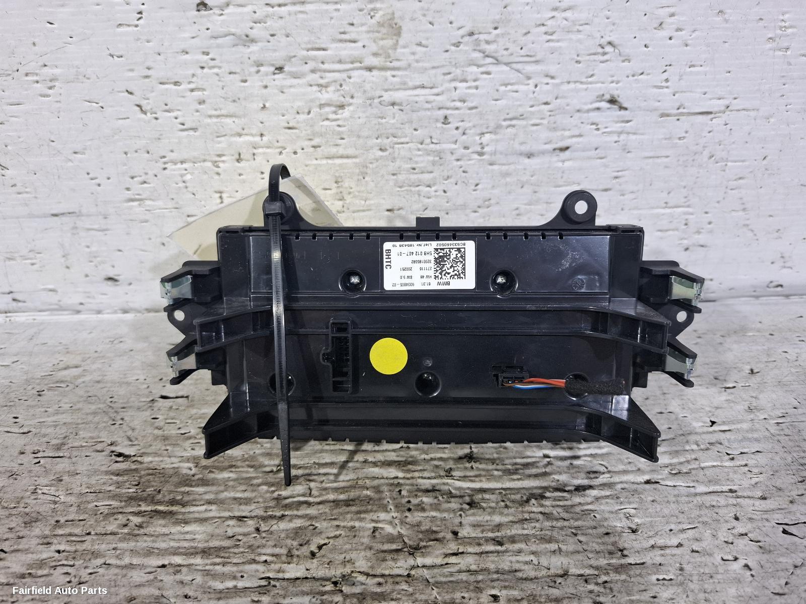 2017-2024 Mini Countryman Heater Ac Controls