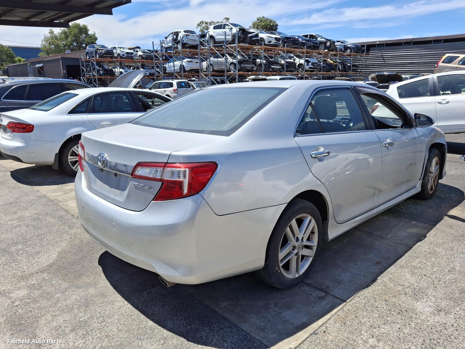 2012 Toyota Camry Left Rear Door Window