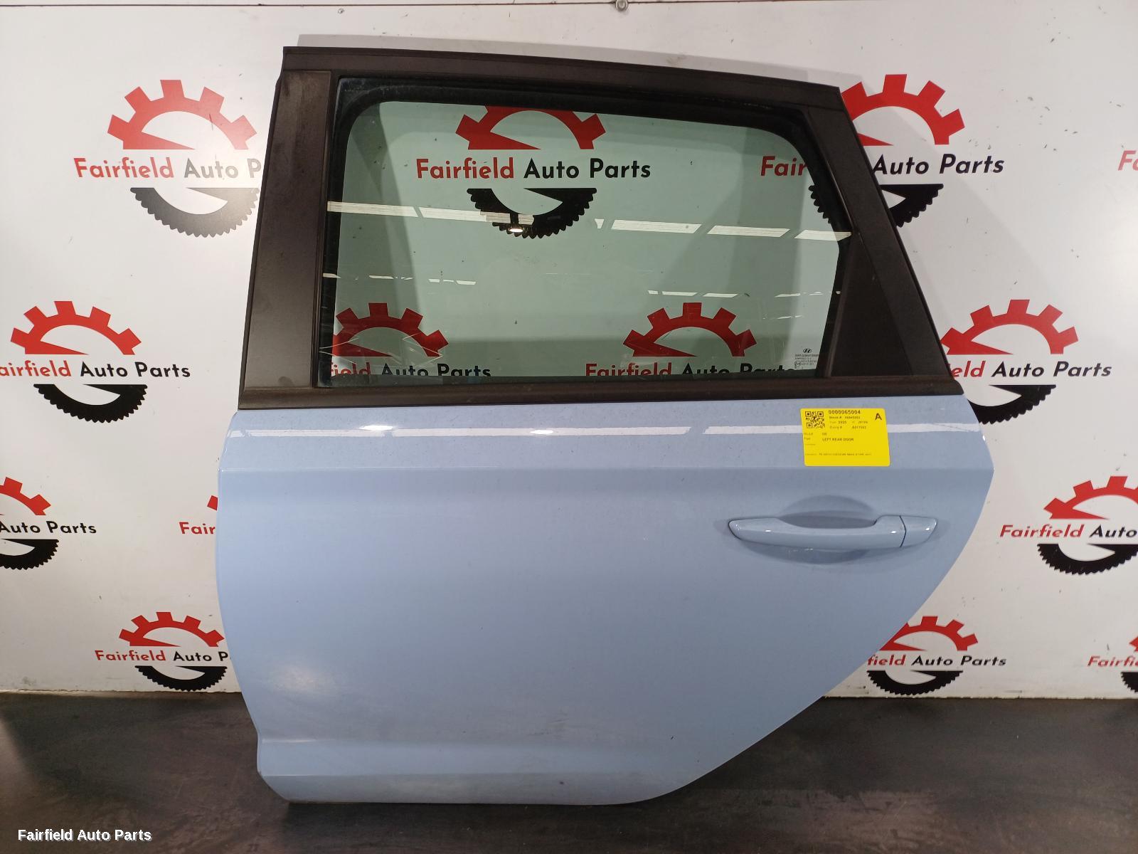 2017-2023 Hyundai I30 Left Rear Door Sliding
