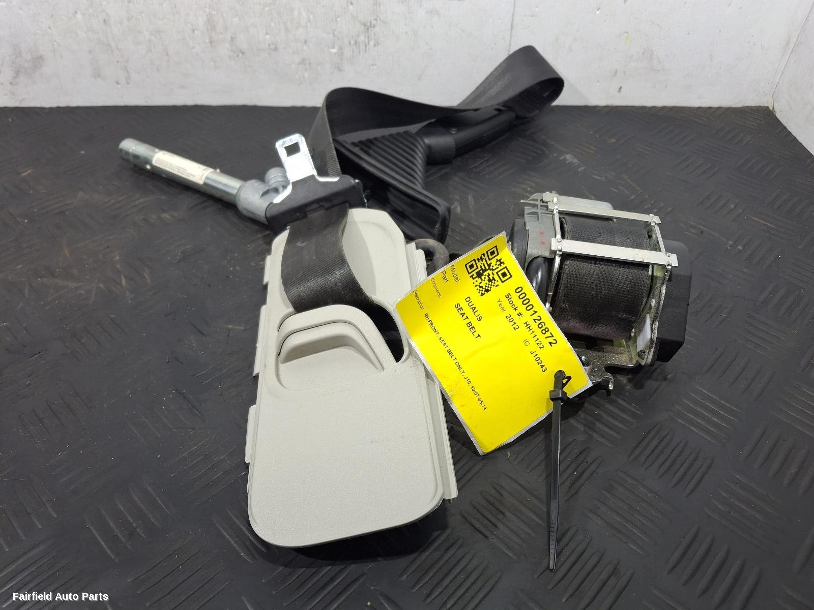 2007-2014 Nissan Dualis Seatbelt Stalk