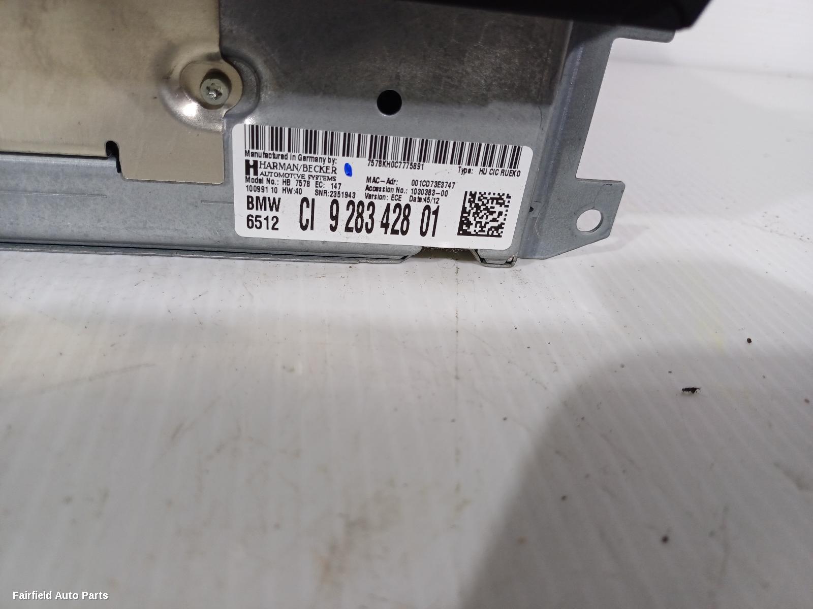 2010-2015 Bmw X1 Radio Cd Dvd Sat Tv
