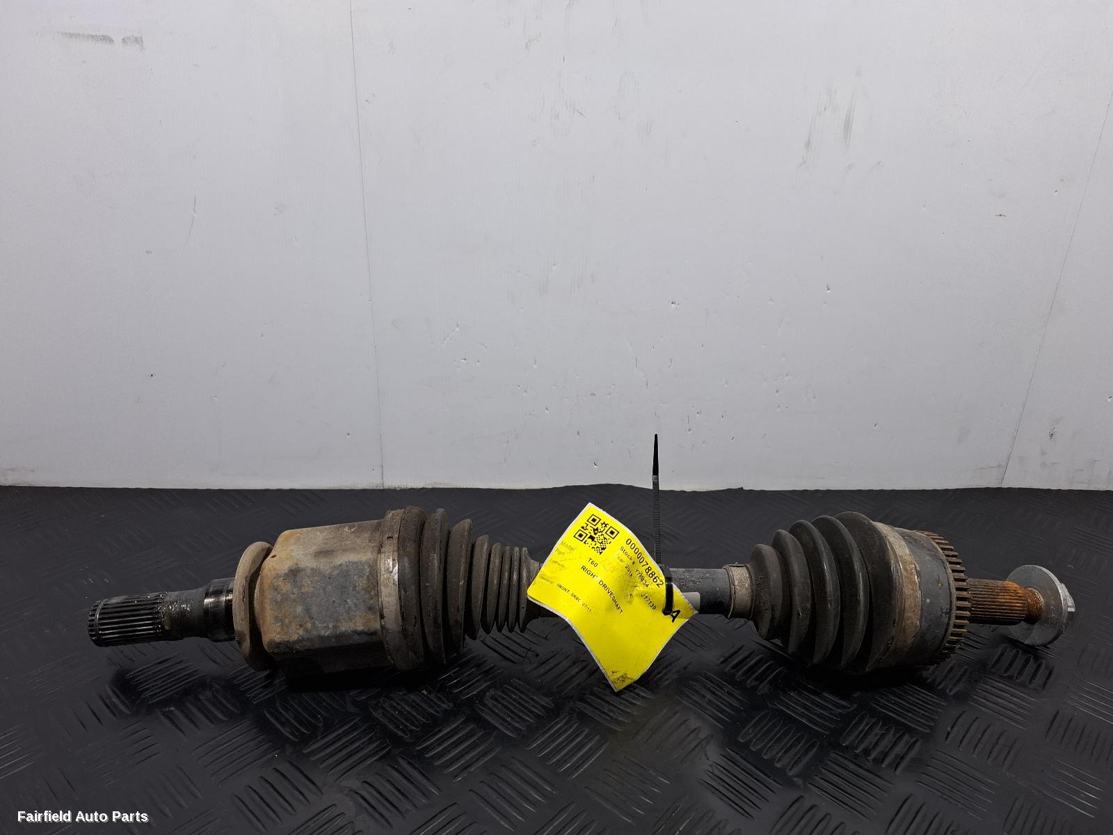 2017-2021 Ldv T60 Right Driveshaft
