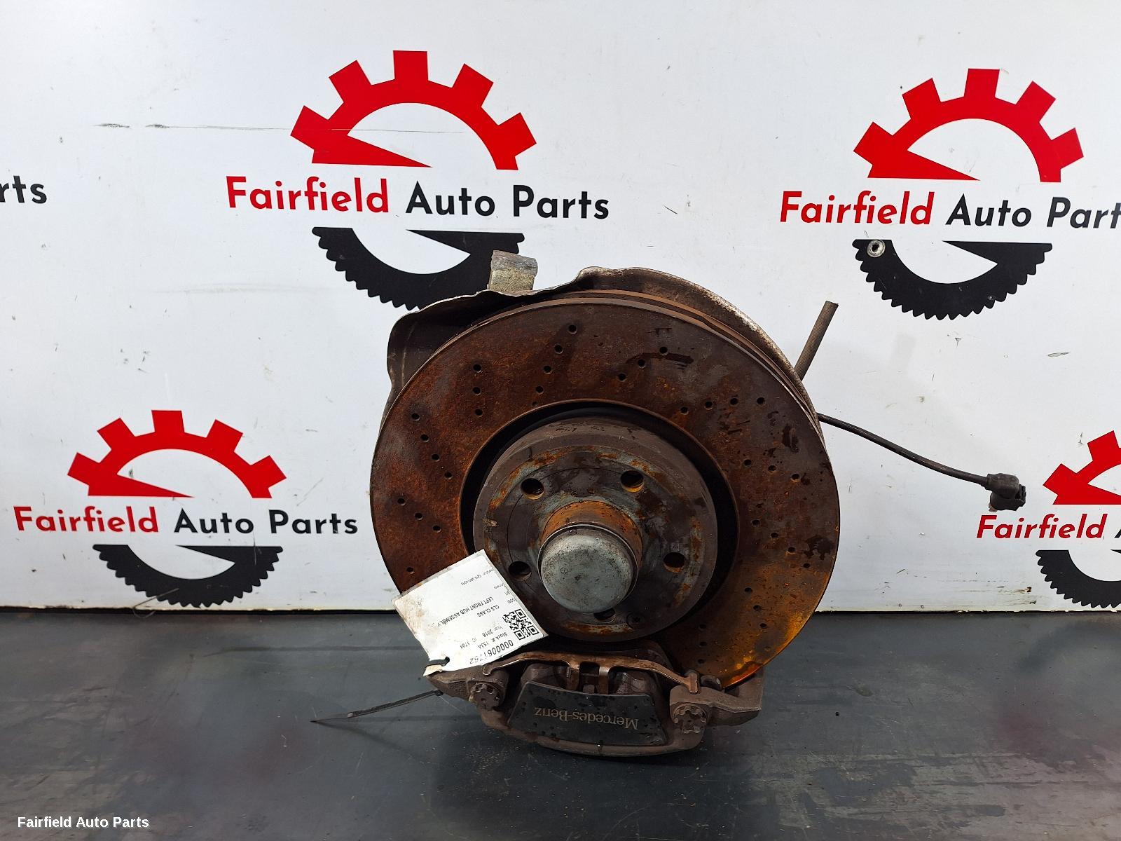 2011-2018 Mercedes Cls Class Left Front Hub Assembly