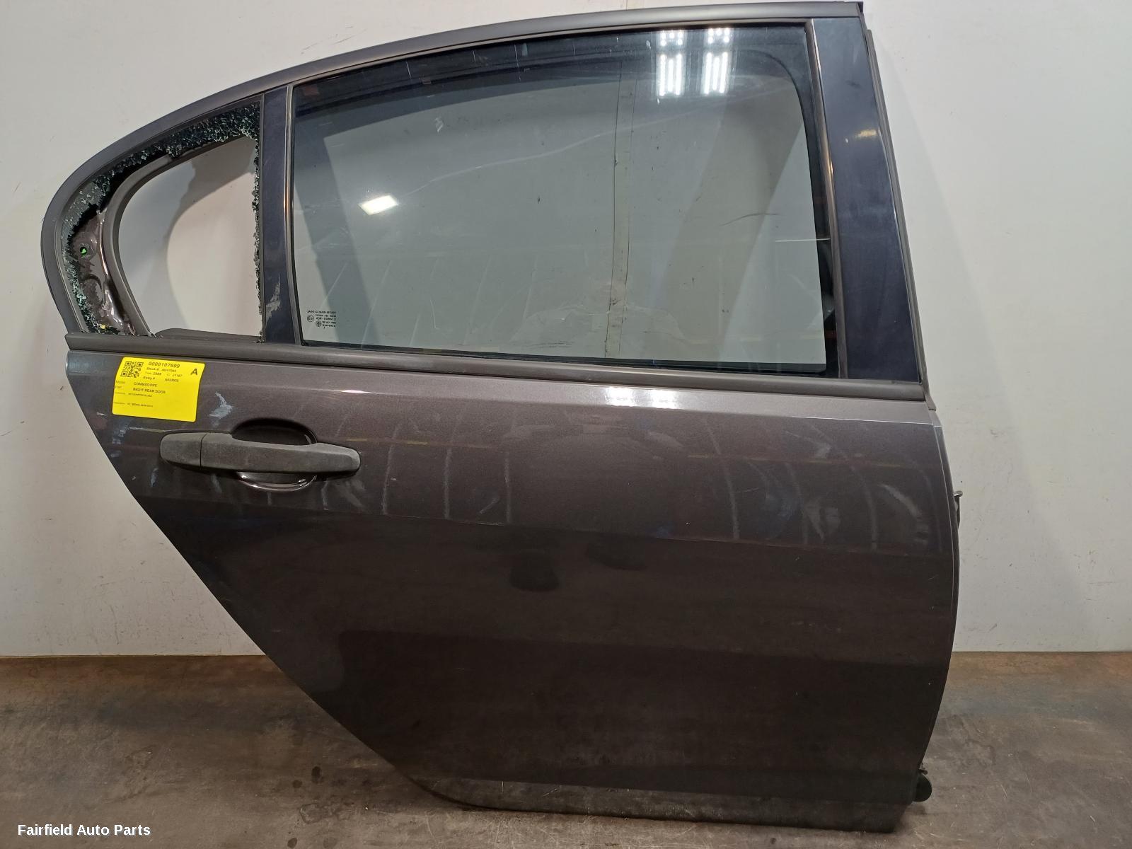 2006-2013 Holden Commodore Right Rear Door Sliding