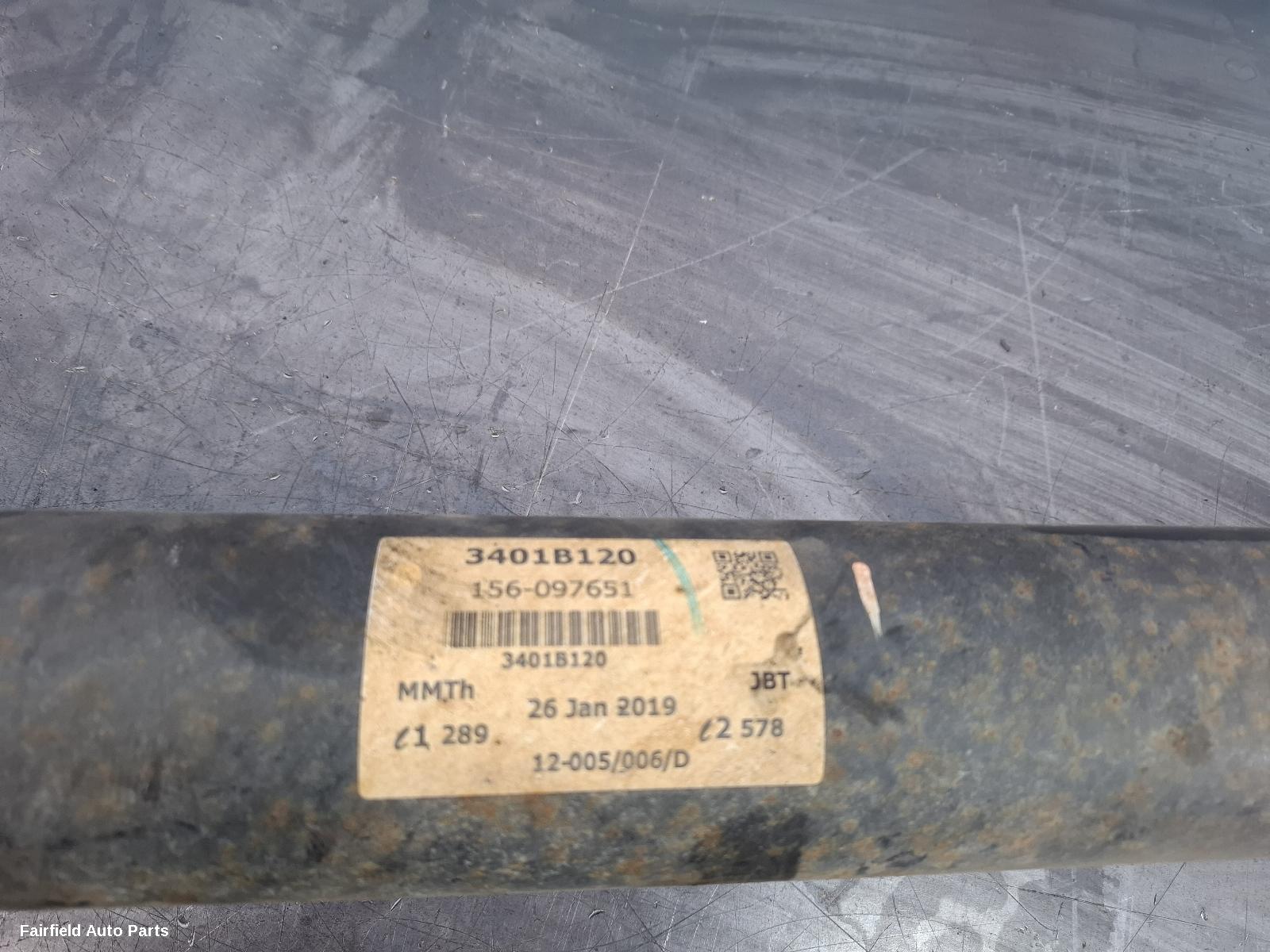 2015-2023 Mitsubishi Triton Rear Drive Shaft